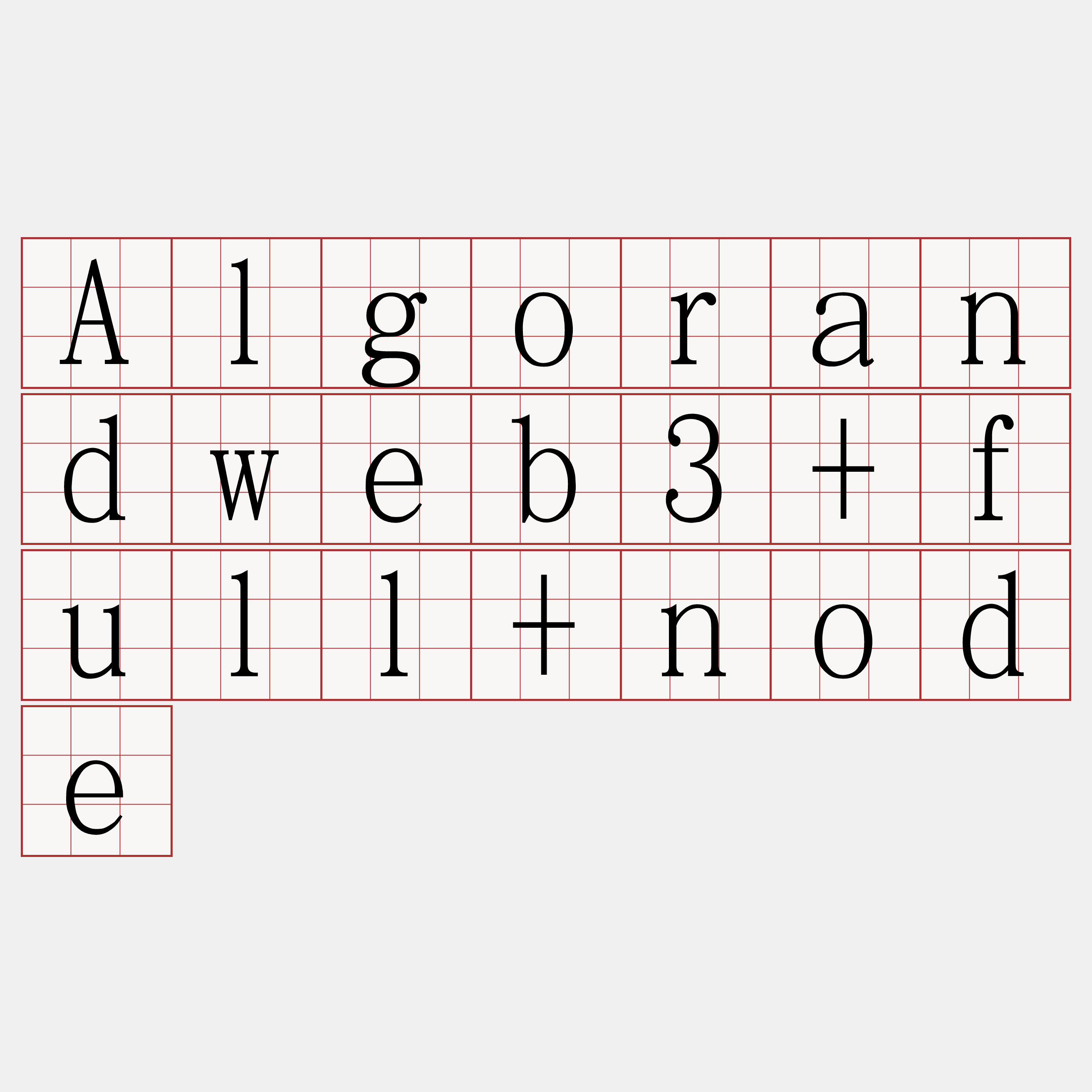 Algorandweb3+full+node