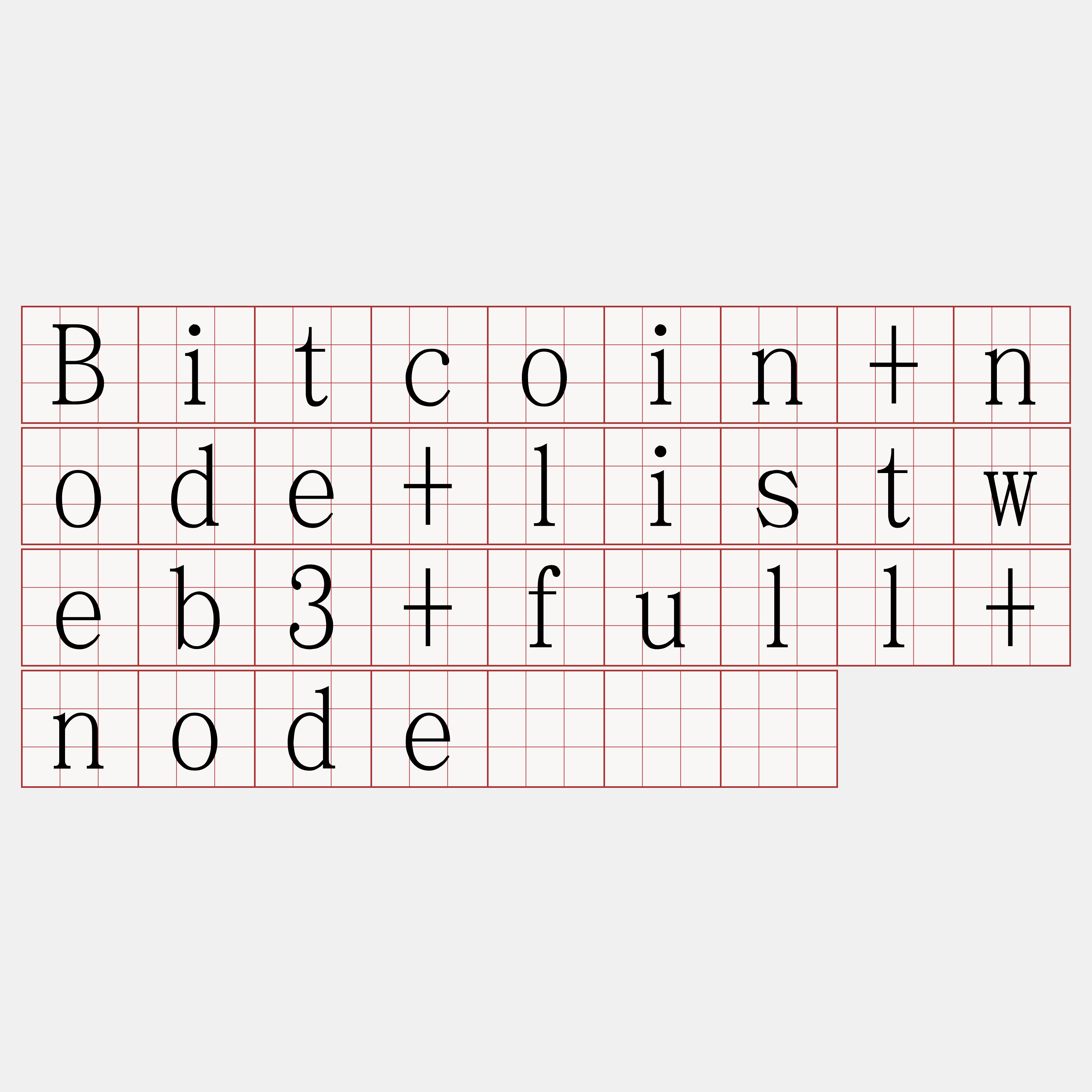 Bitcoin+node+listweb3+full+node『🍀