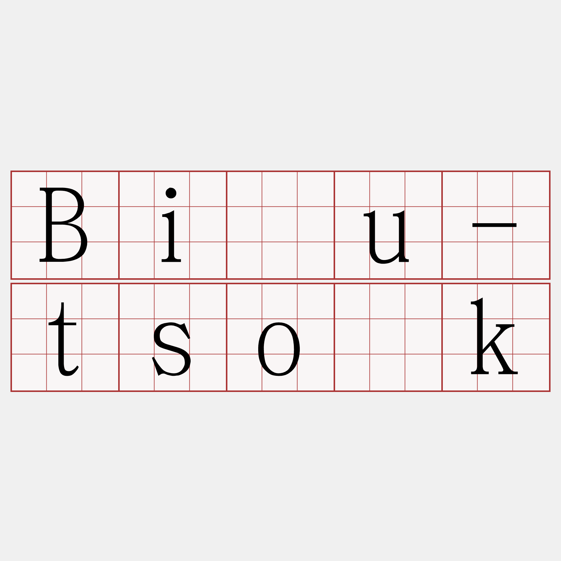 Biâu-tso̍k