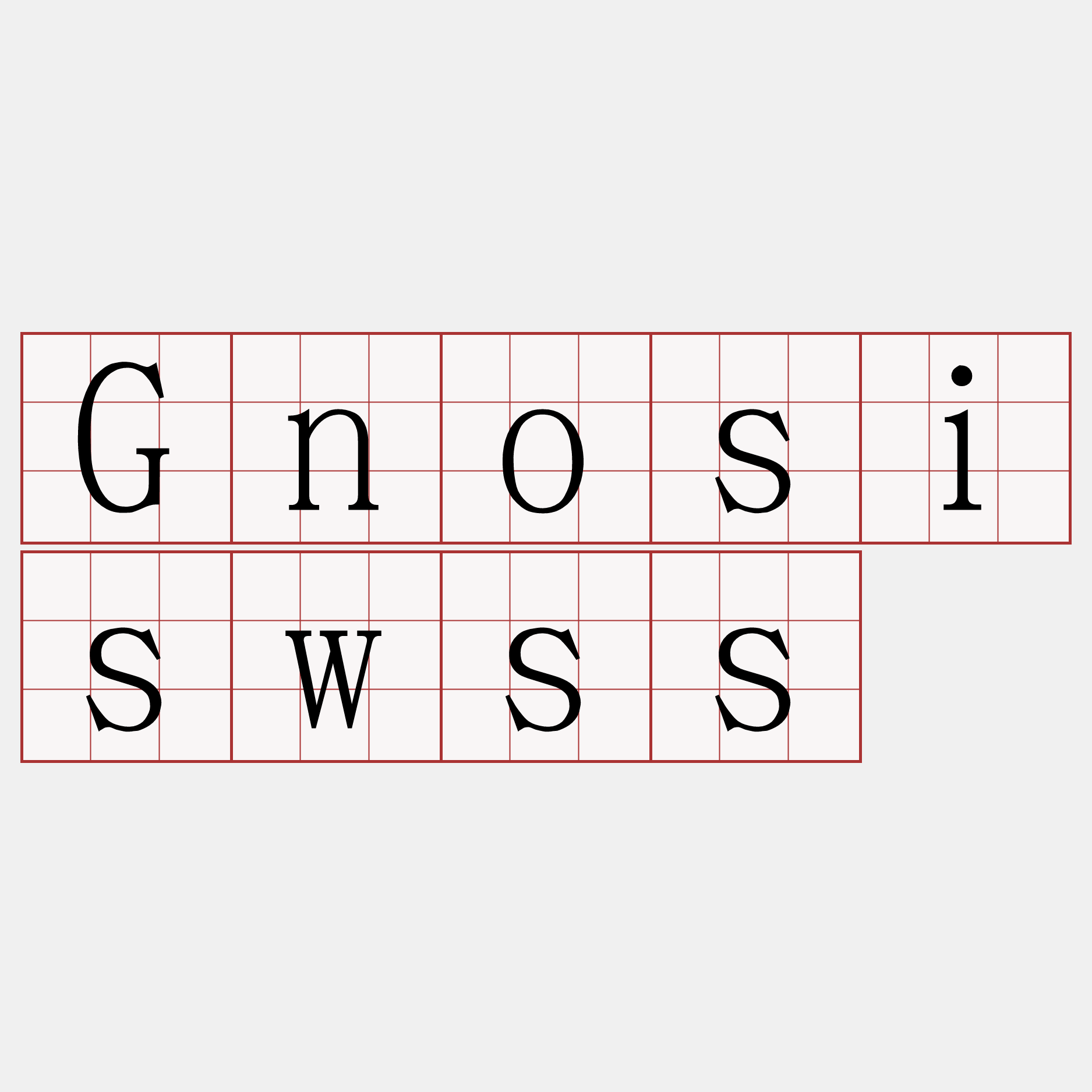 Gnosiswss