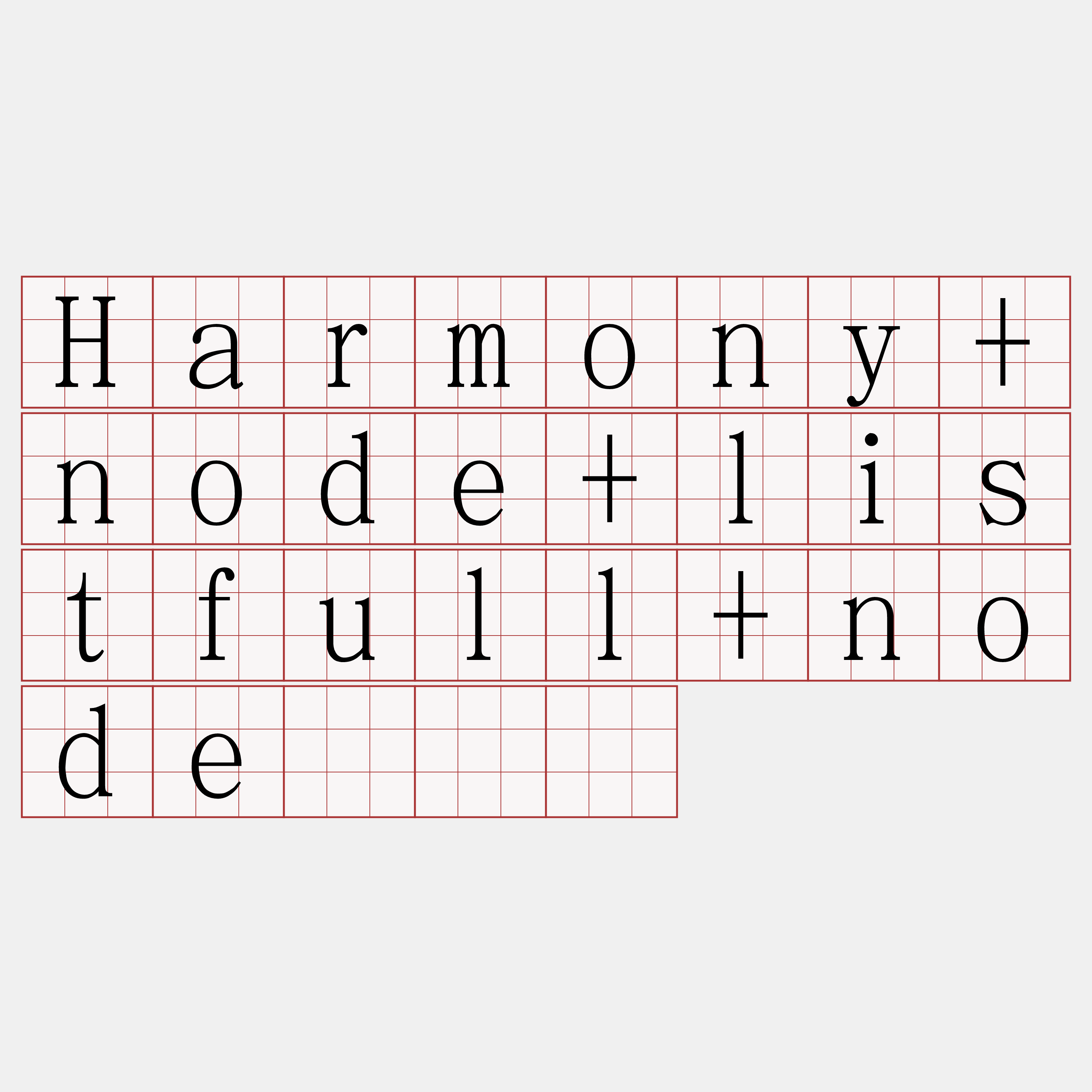 Harmony+node+listfull+node『🍀