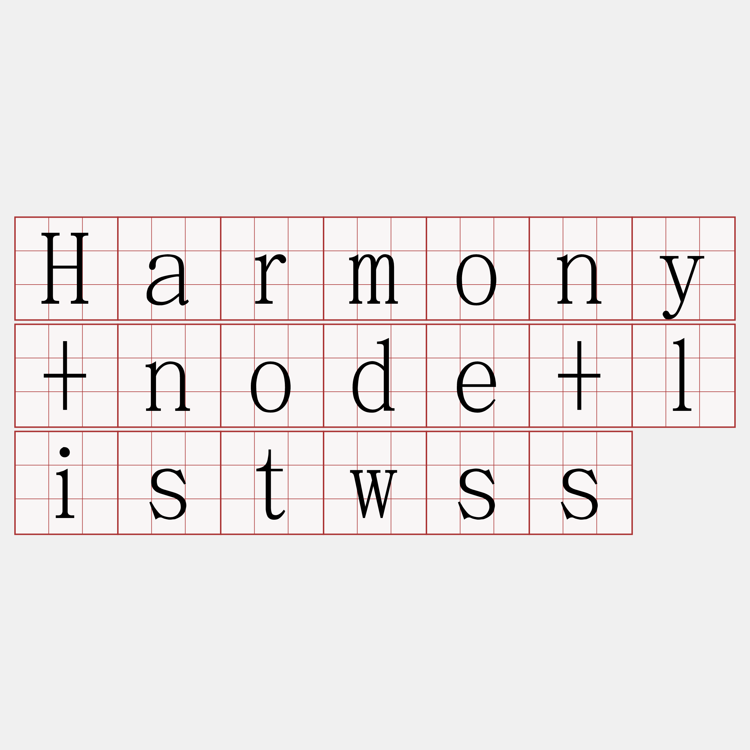 Harmony+node+listwss