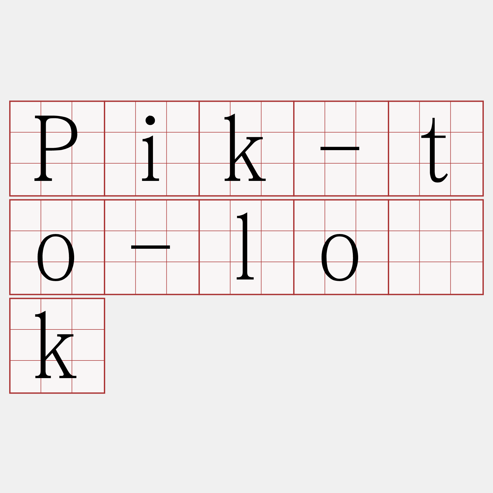 Pik-to-lo̍k