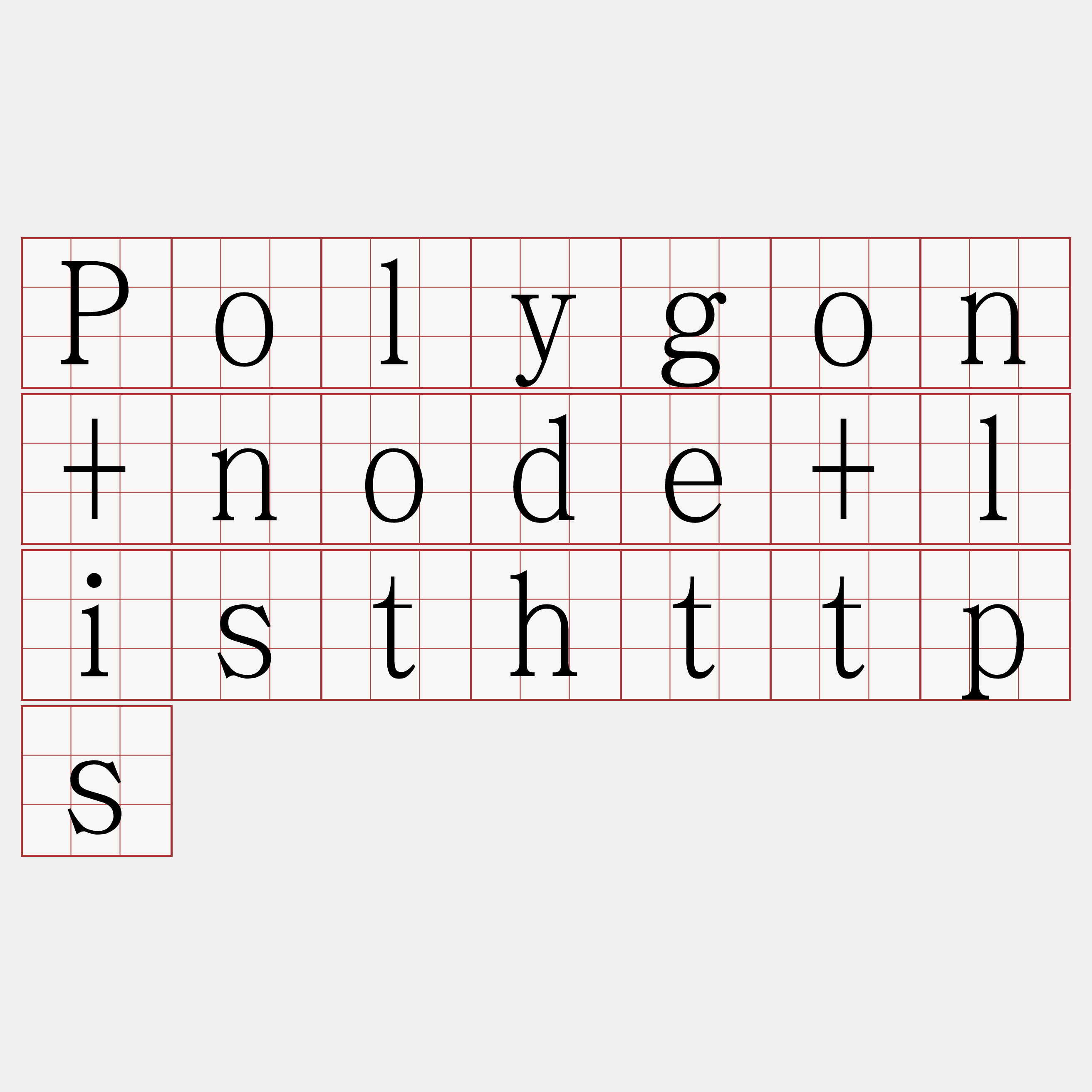 Polygon+node+listhttps
