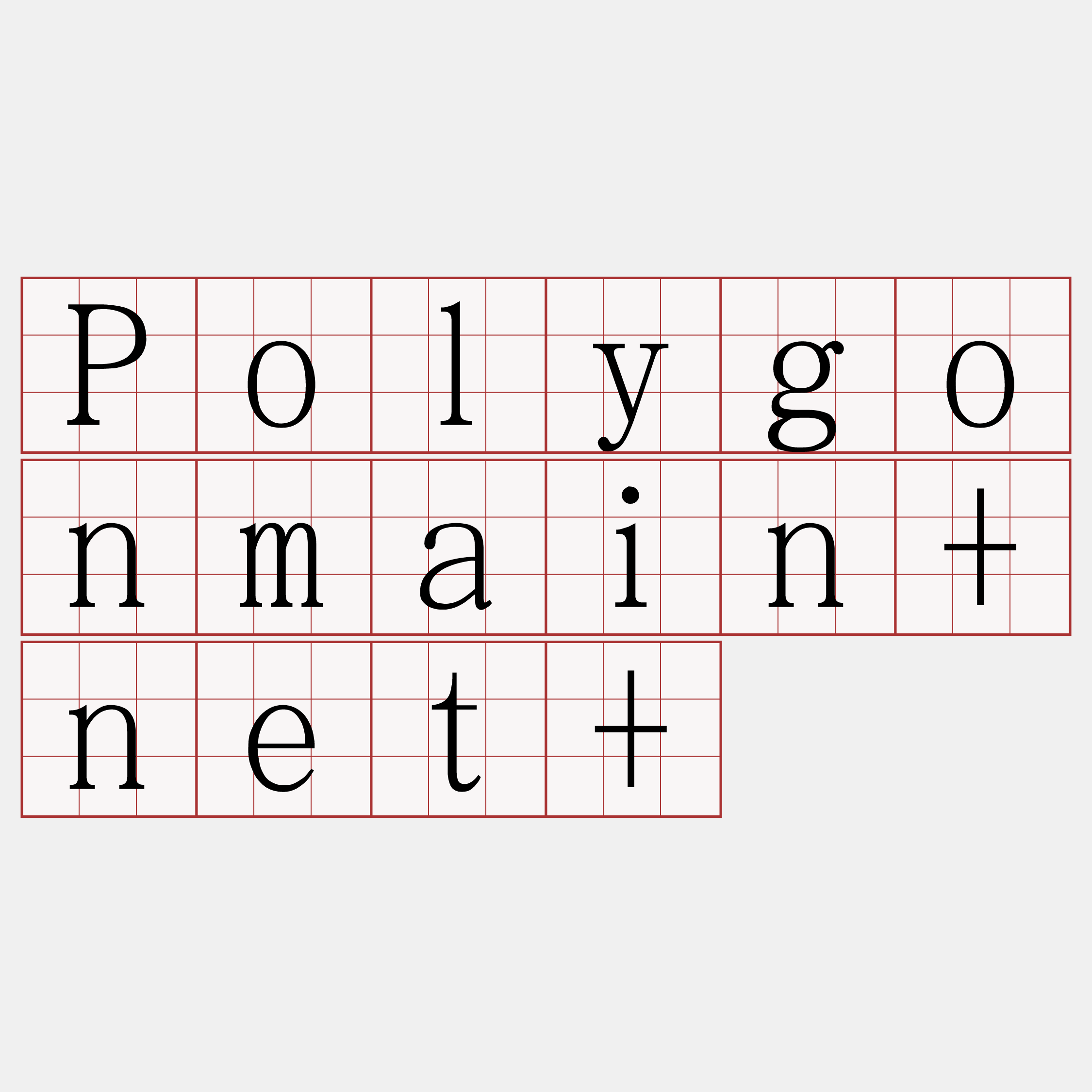 Polygonmain+net+