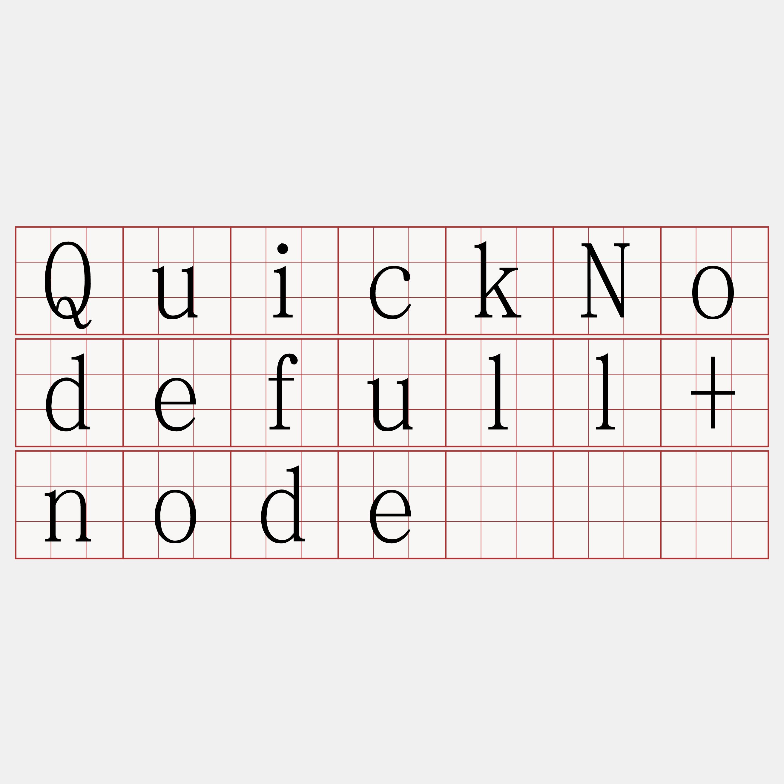 QuickNodefull+node『🍀