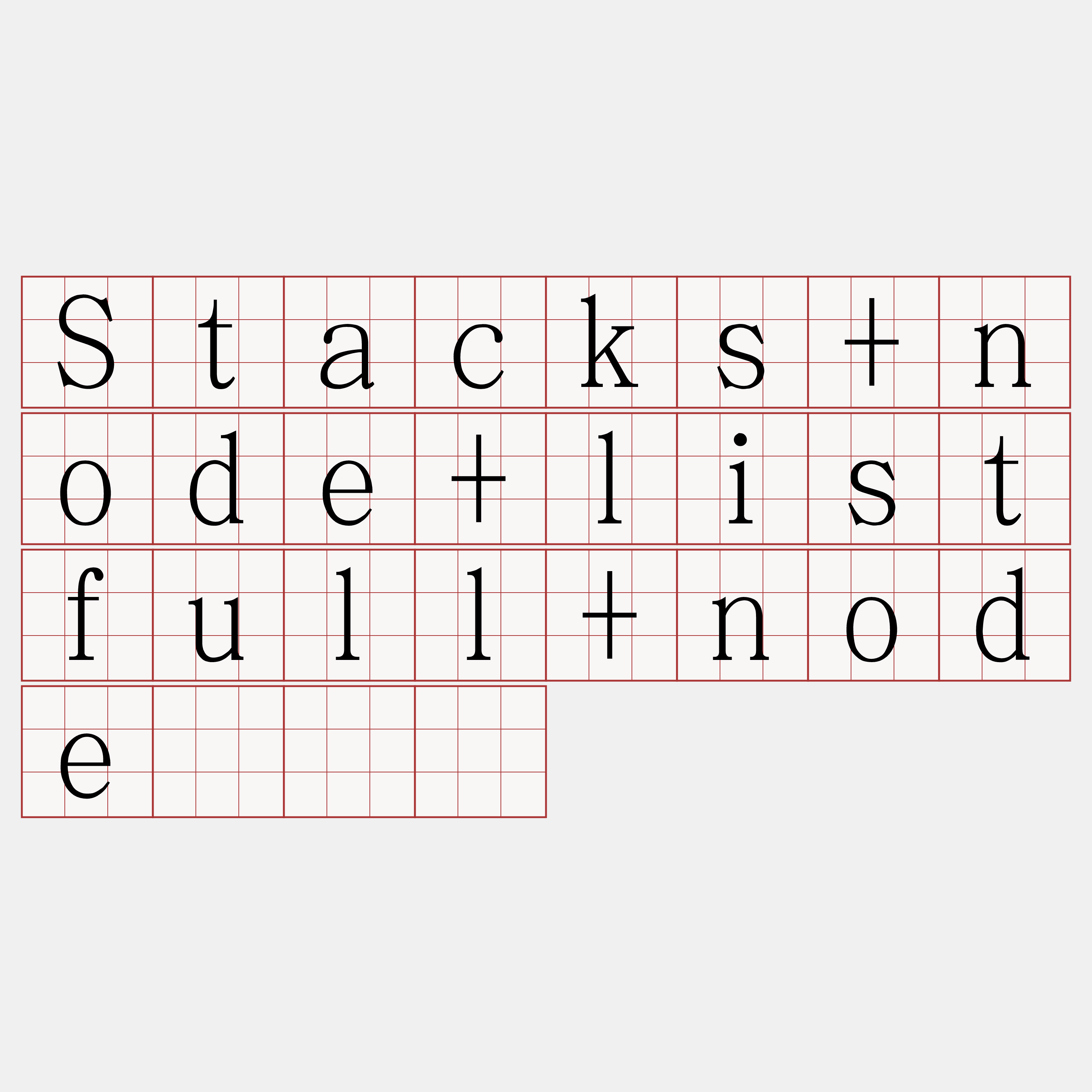Stacks+node+listfull+node『🍀