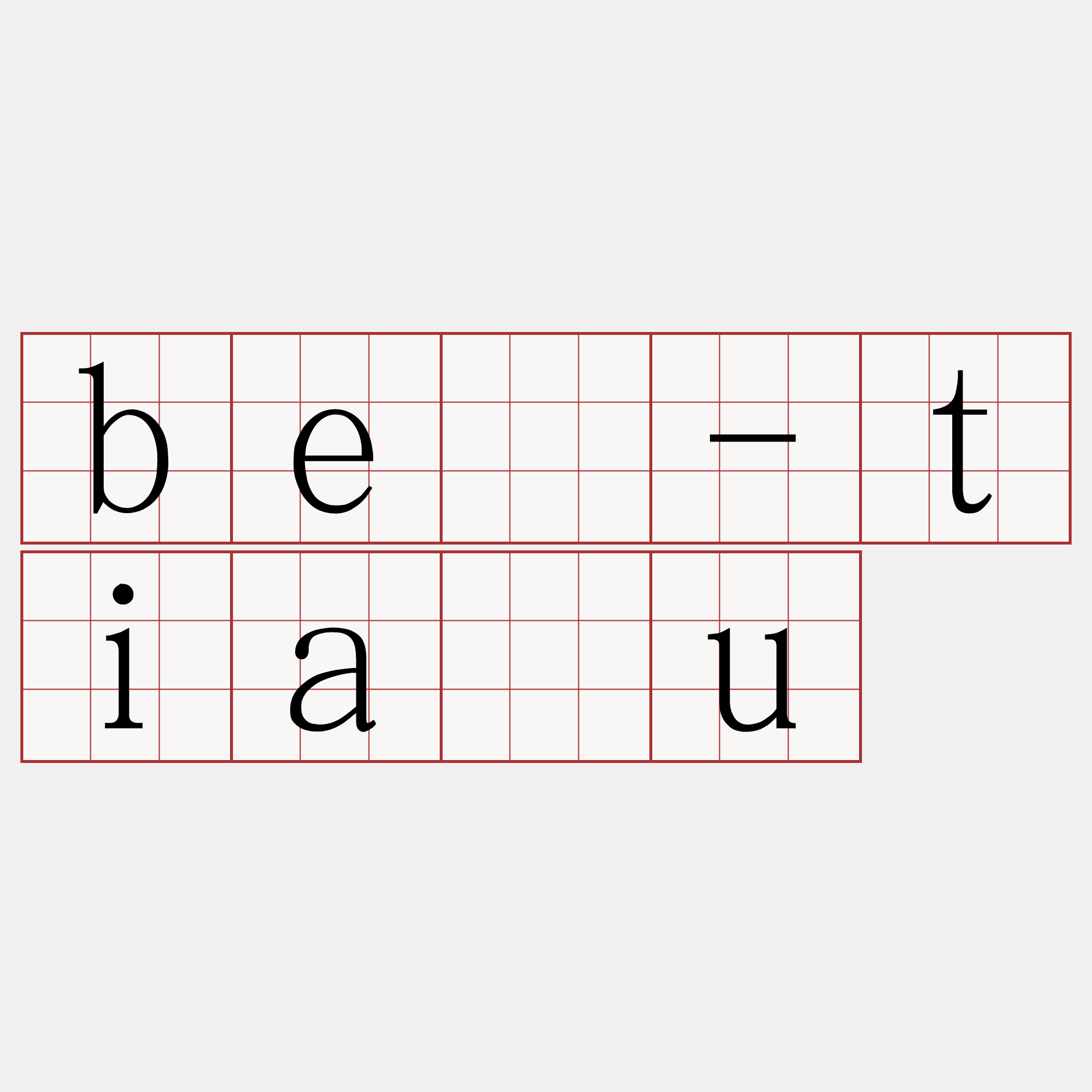 bē-tiâu