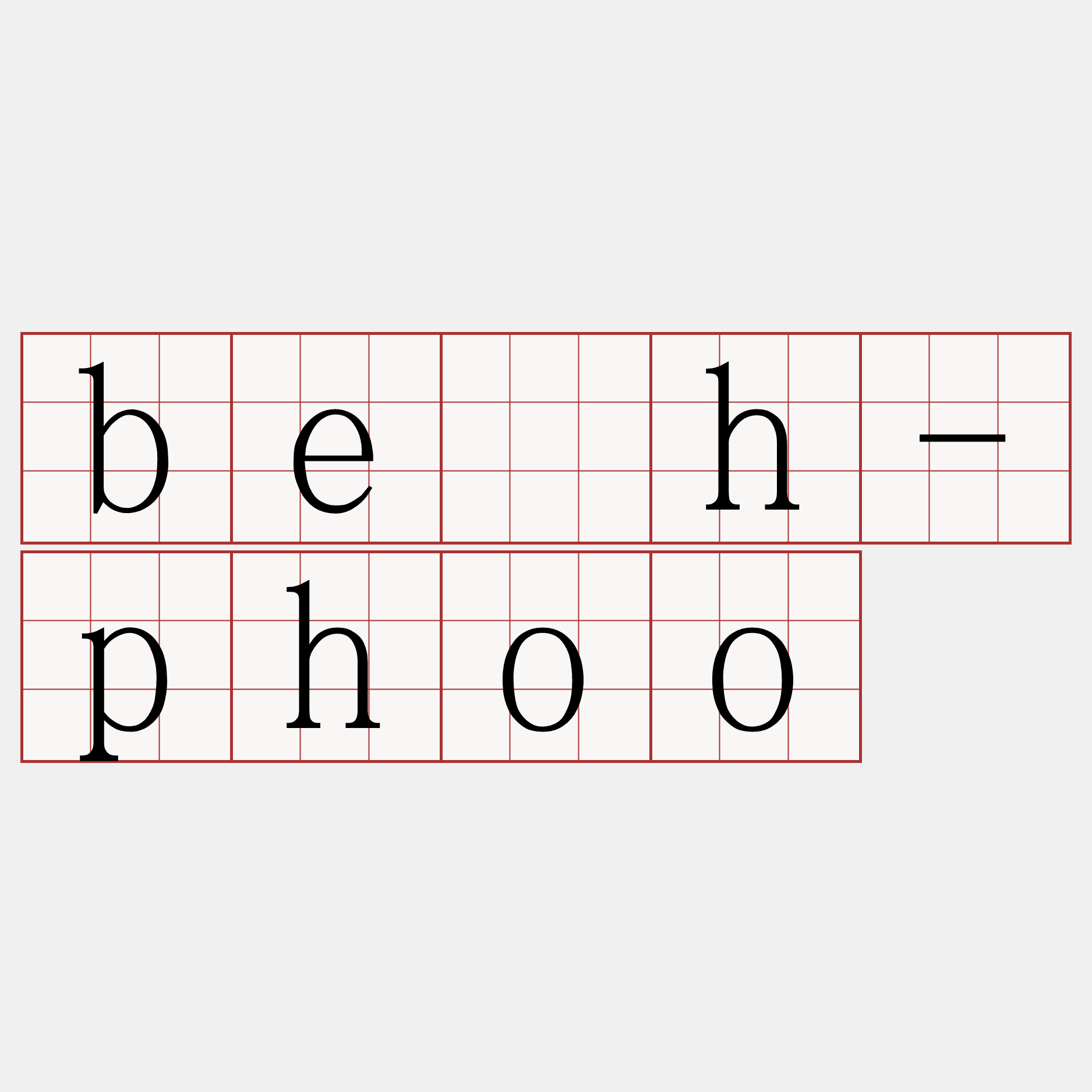 be̍h-phoo