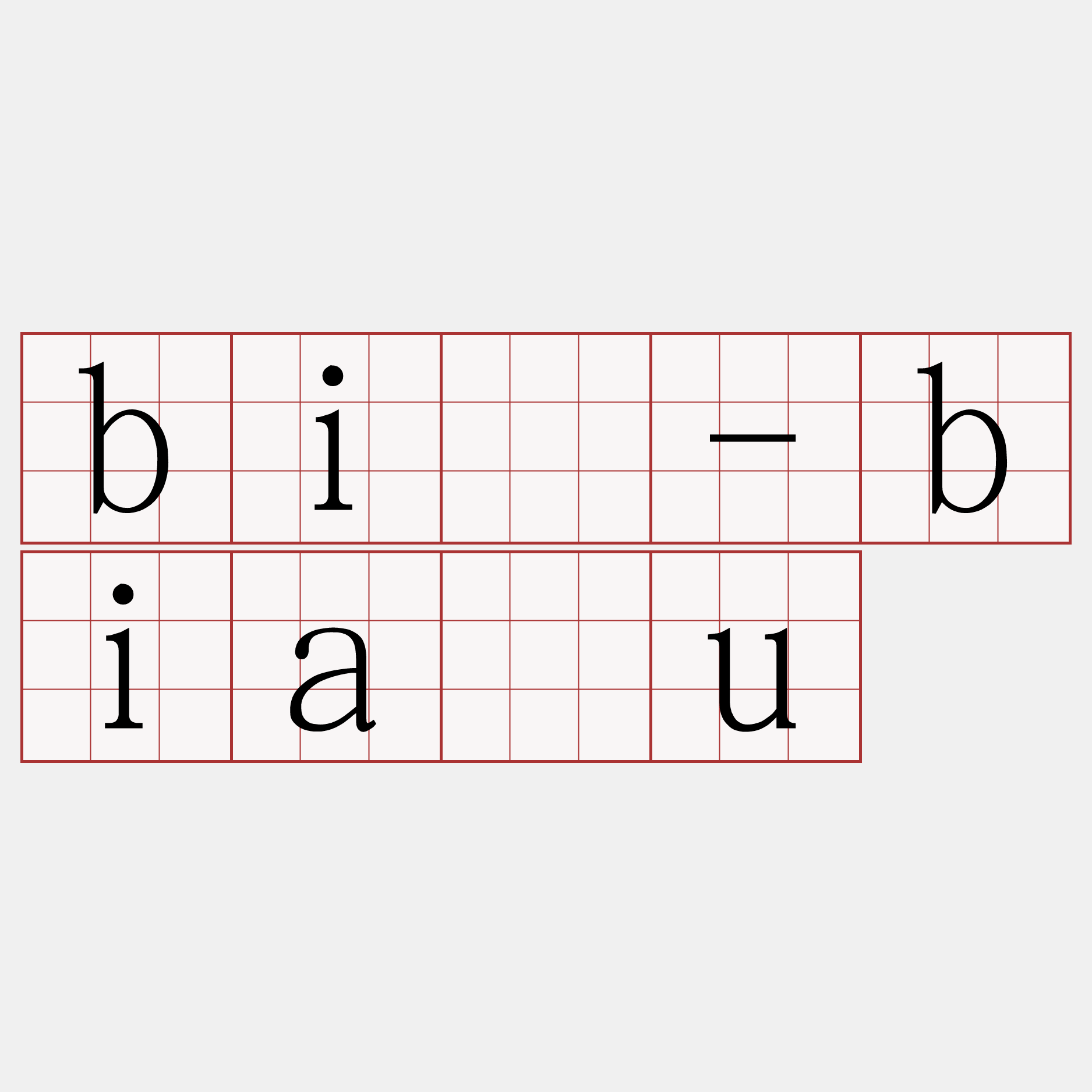 bí-biāu