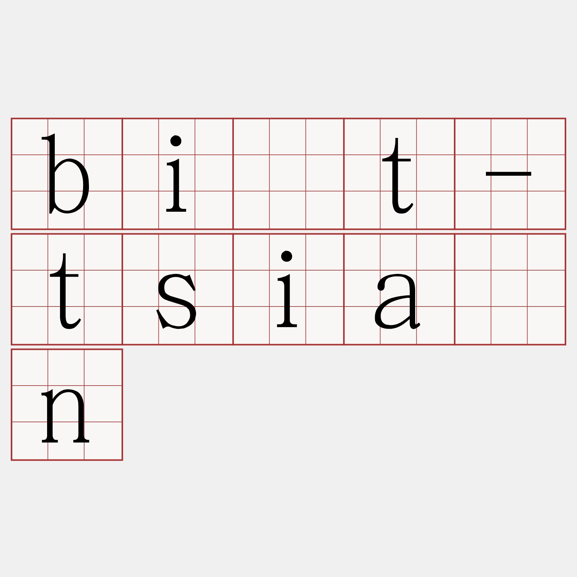 bi̍t-tsiàn