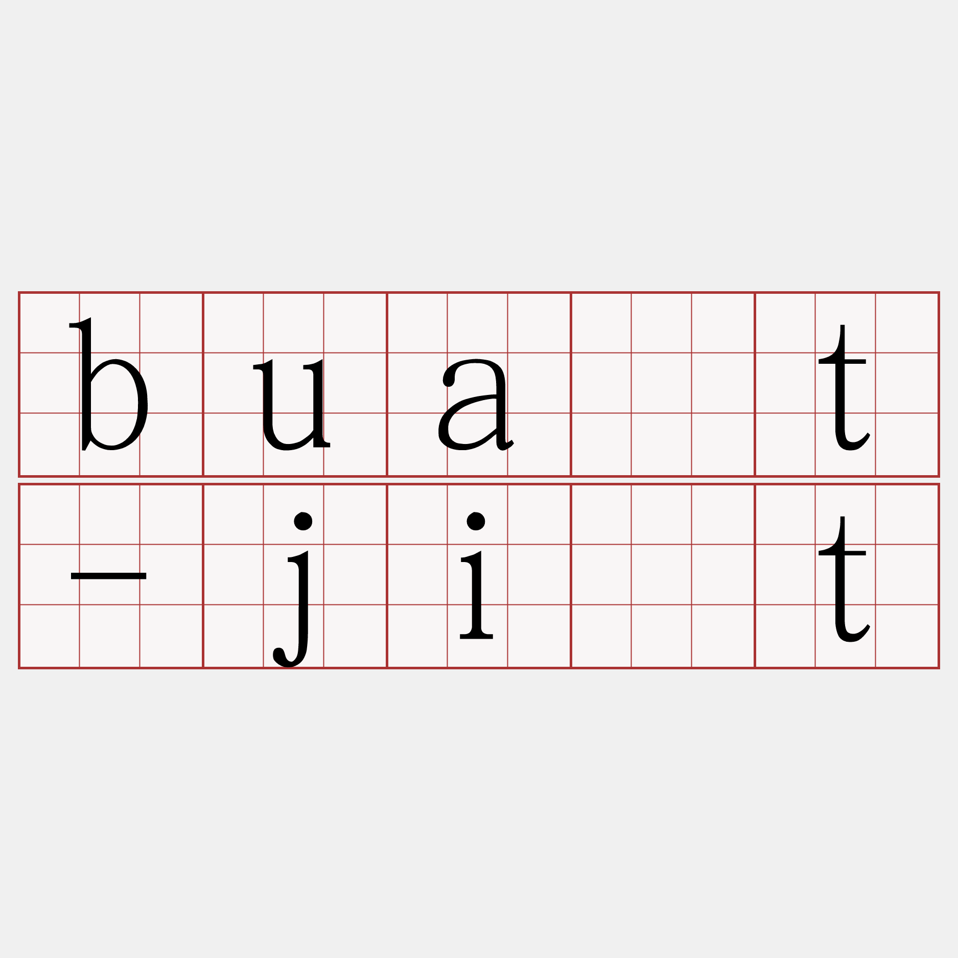 bua̍t-ji̍t