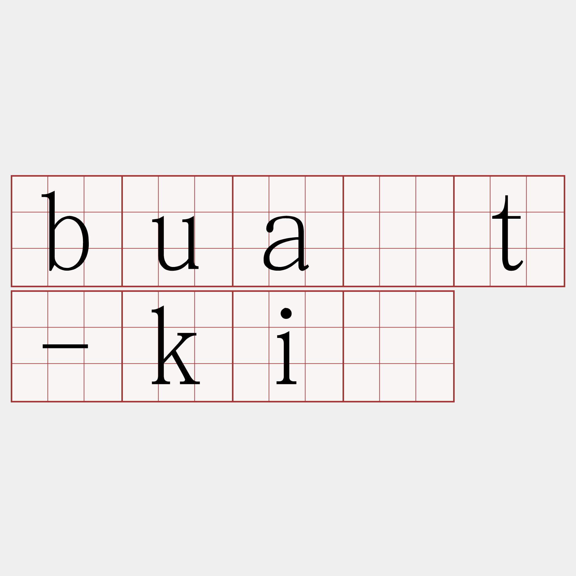 bua̍t-kî