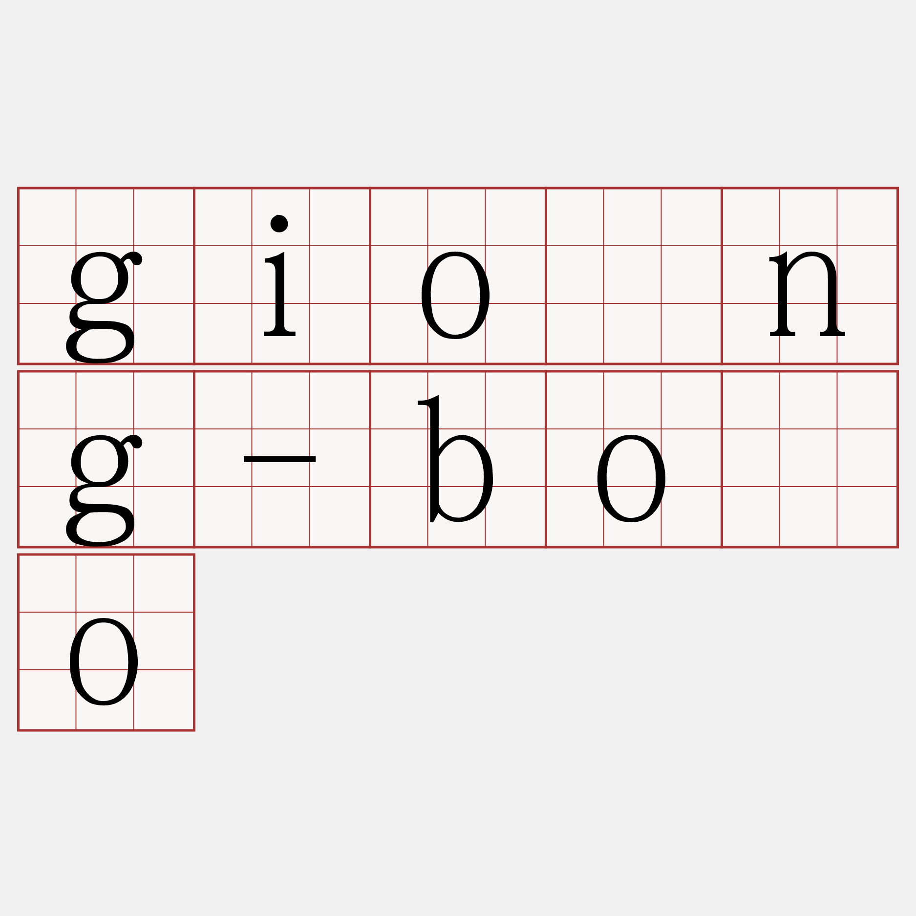 gióng-bōo