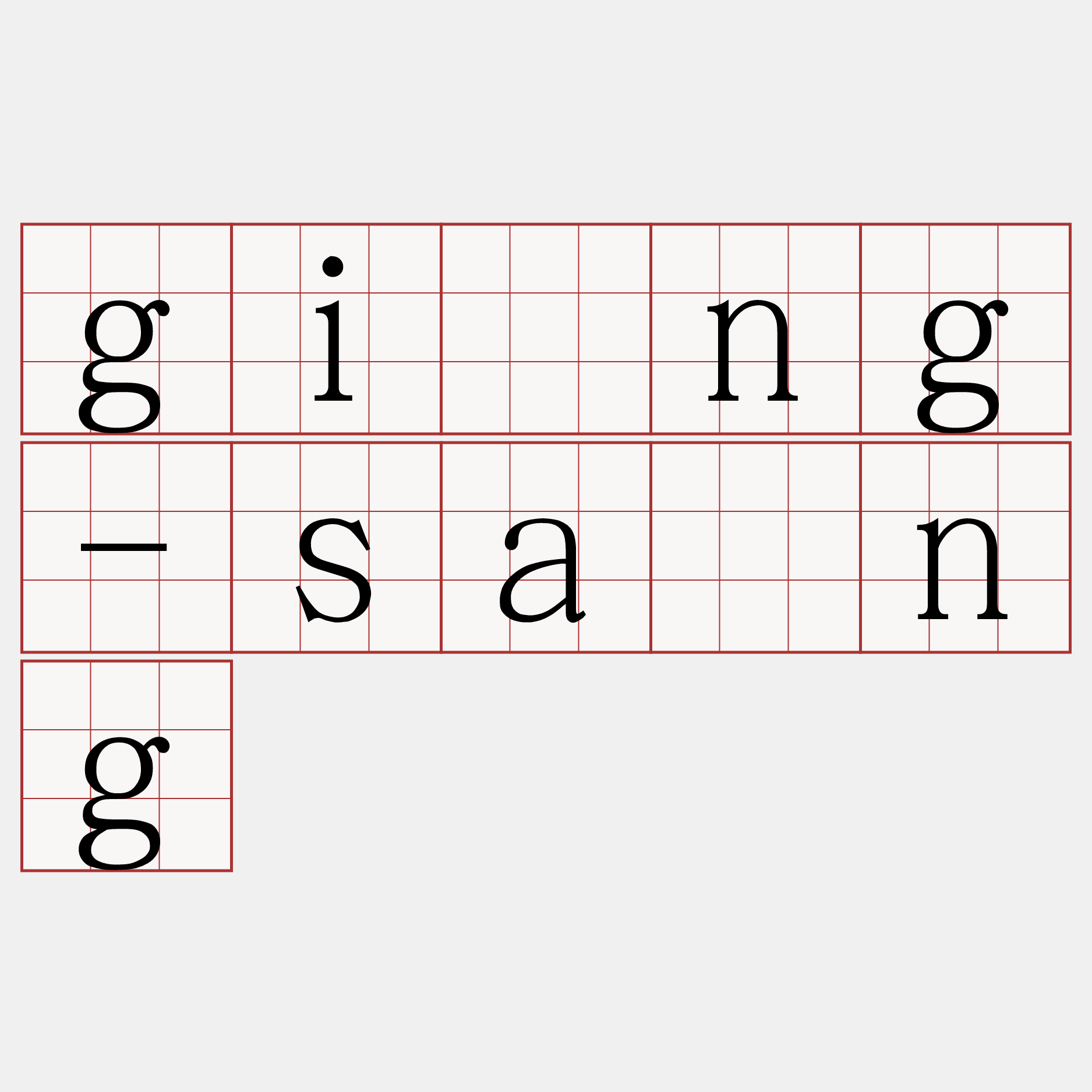 gîng-sàng