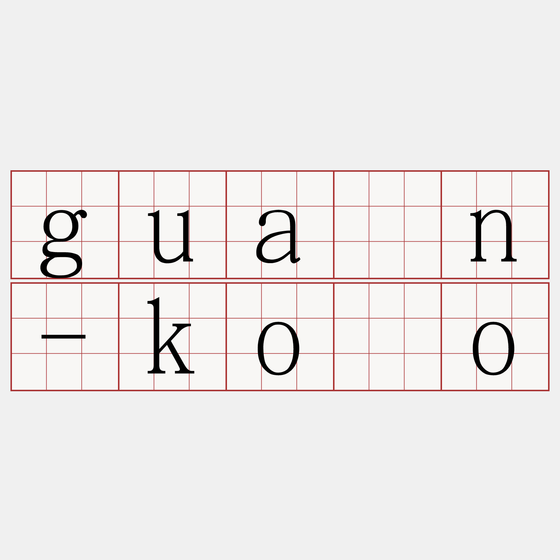 guân-kòo