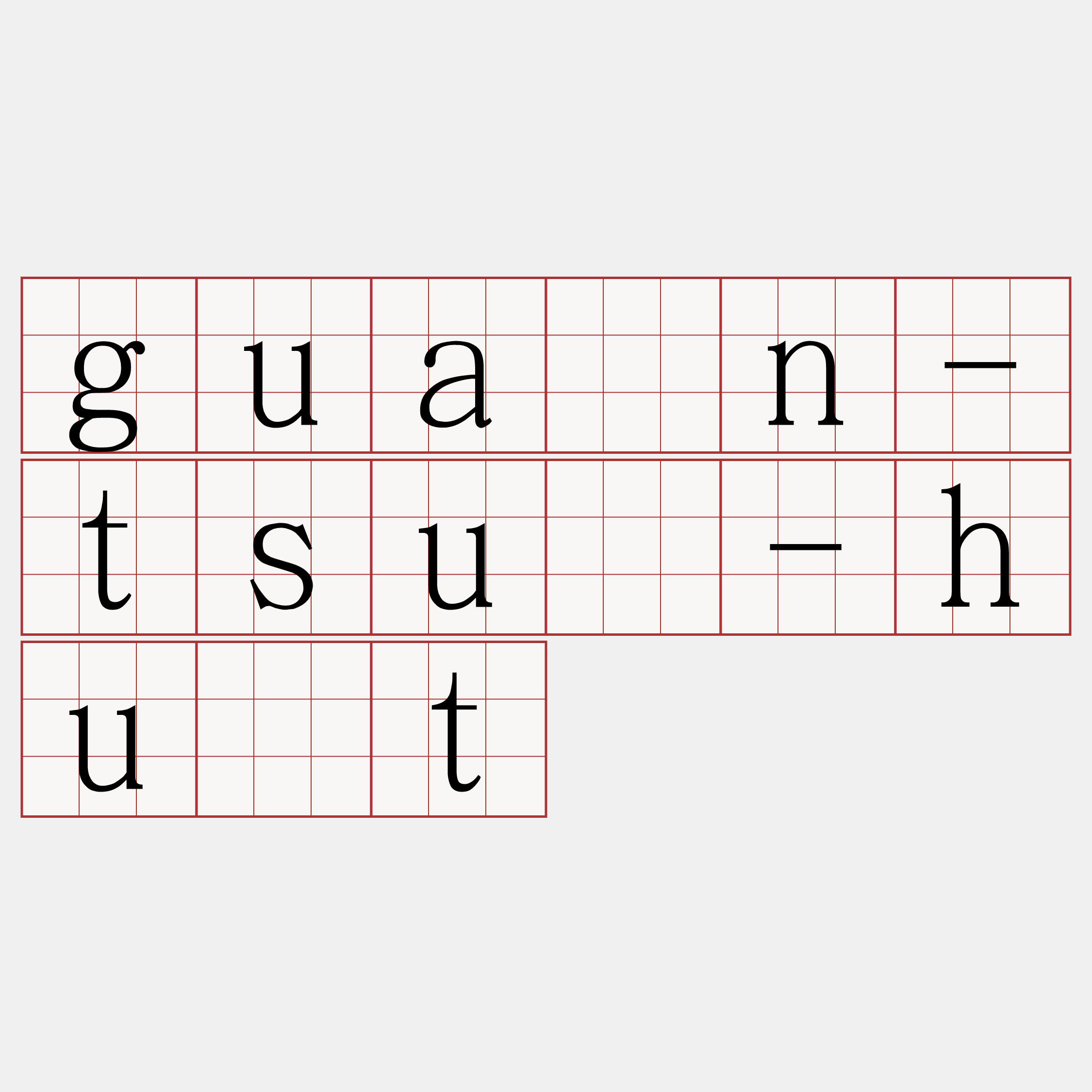guân-tsú-hu̍t