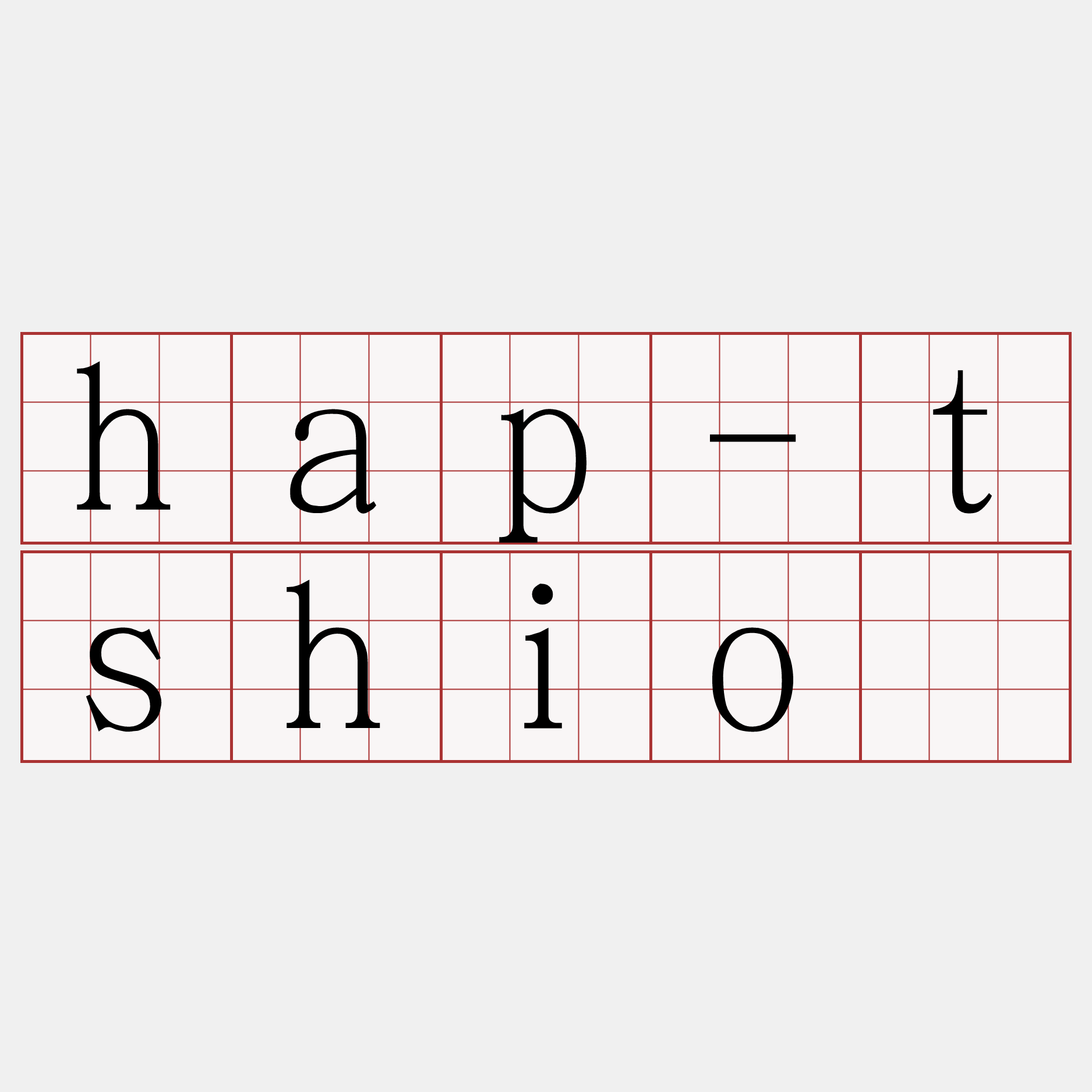 hap-tshiò