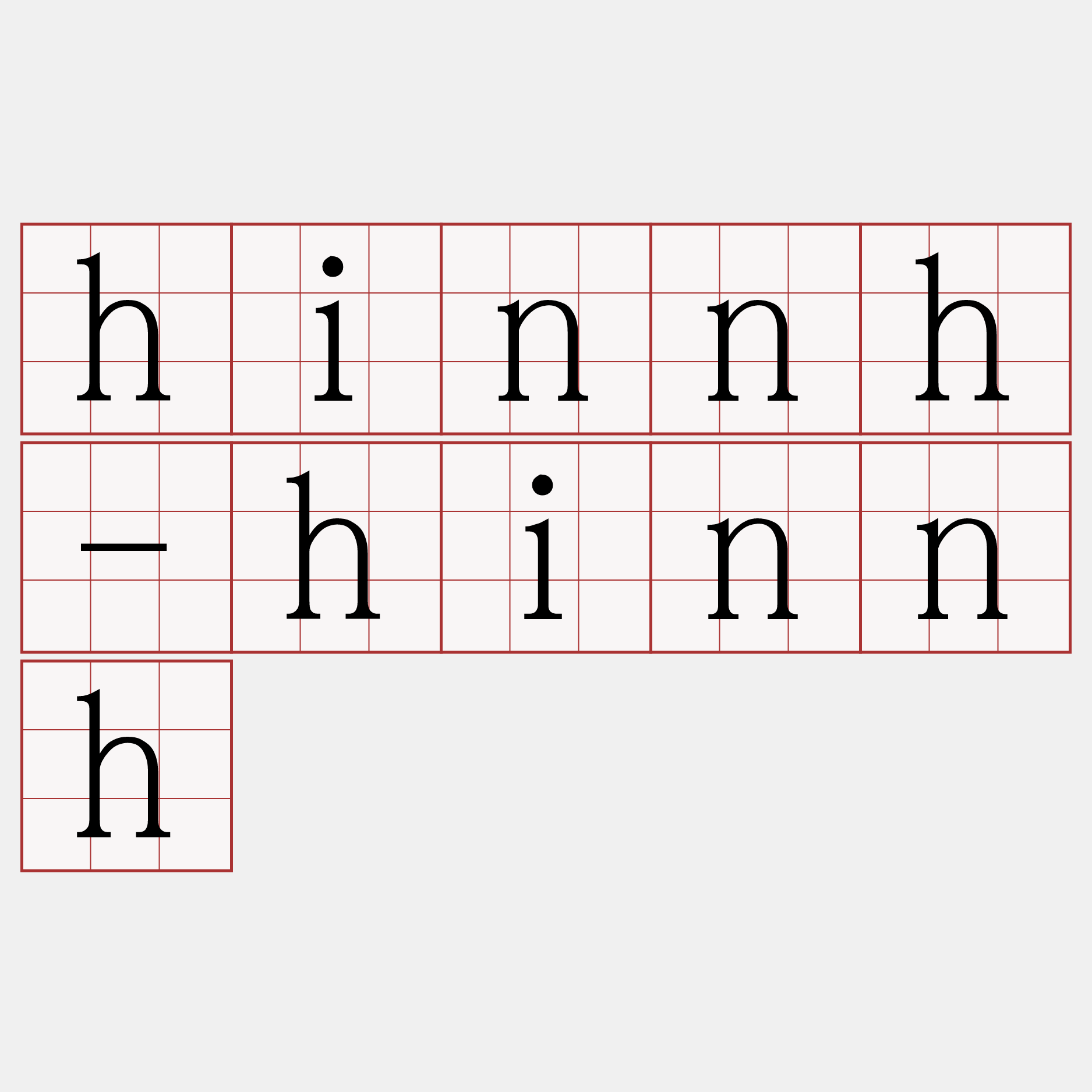 hinnh-hinnh