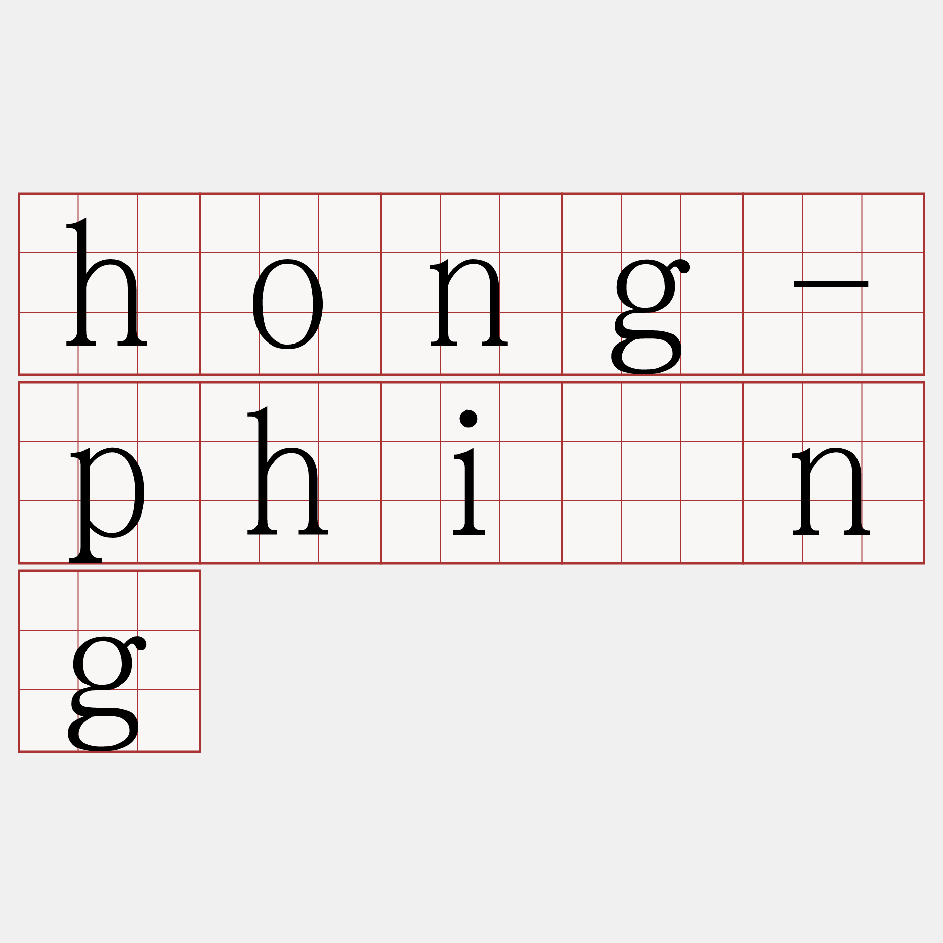 hong-phîng