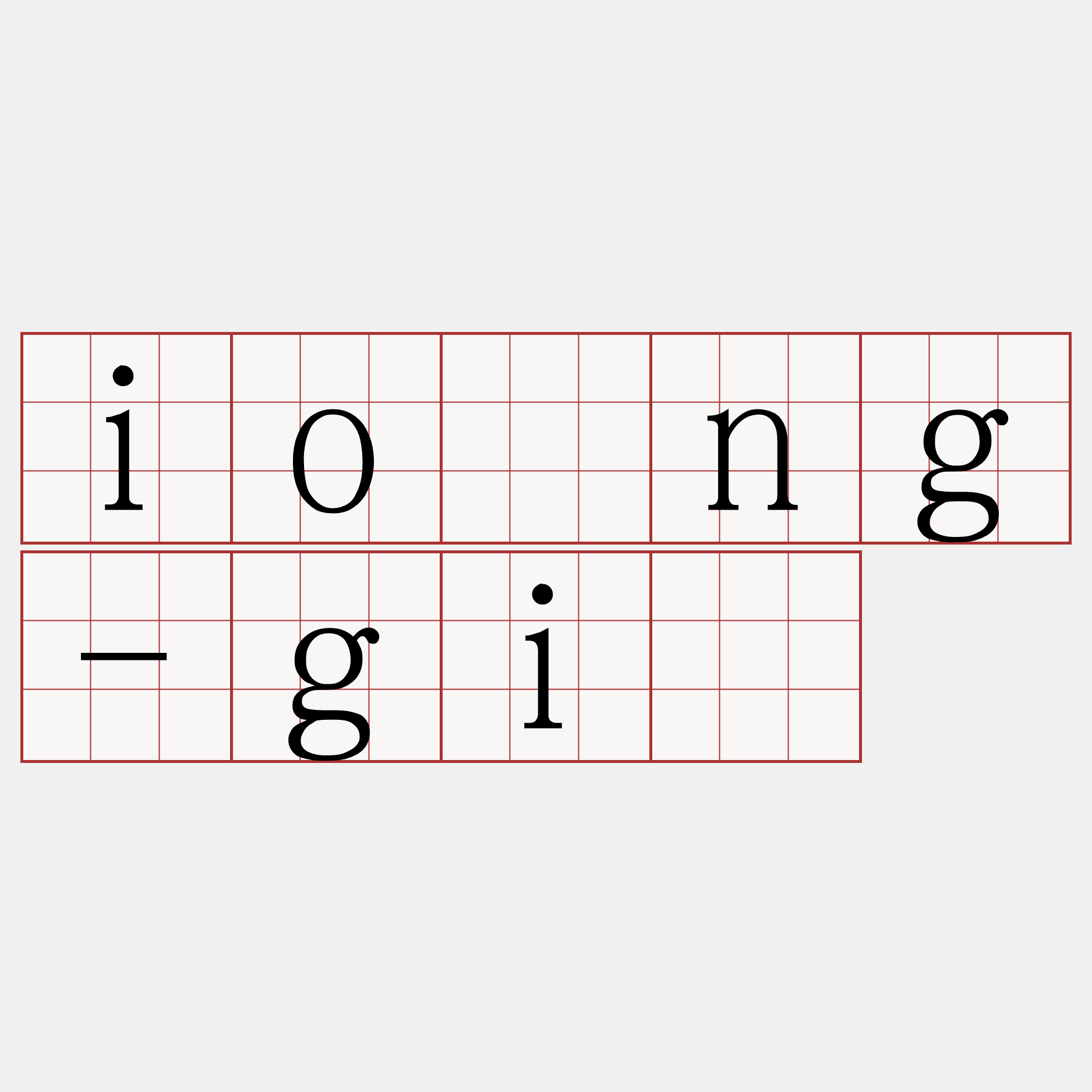 iōng-gí