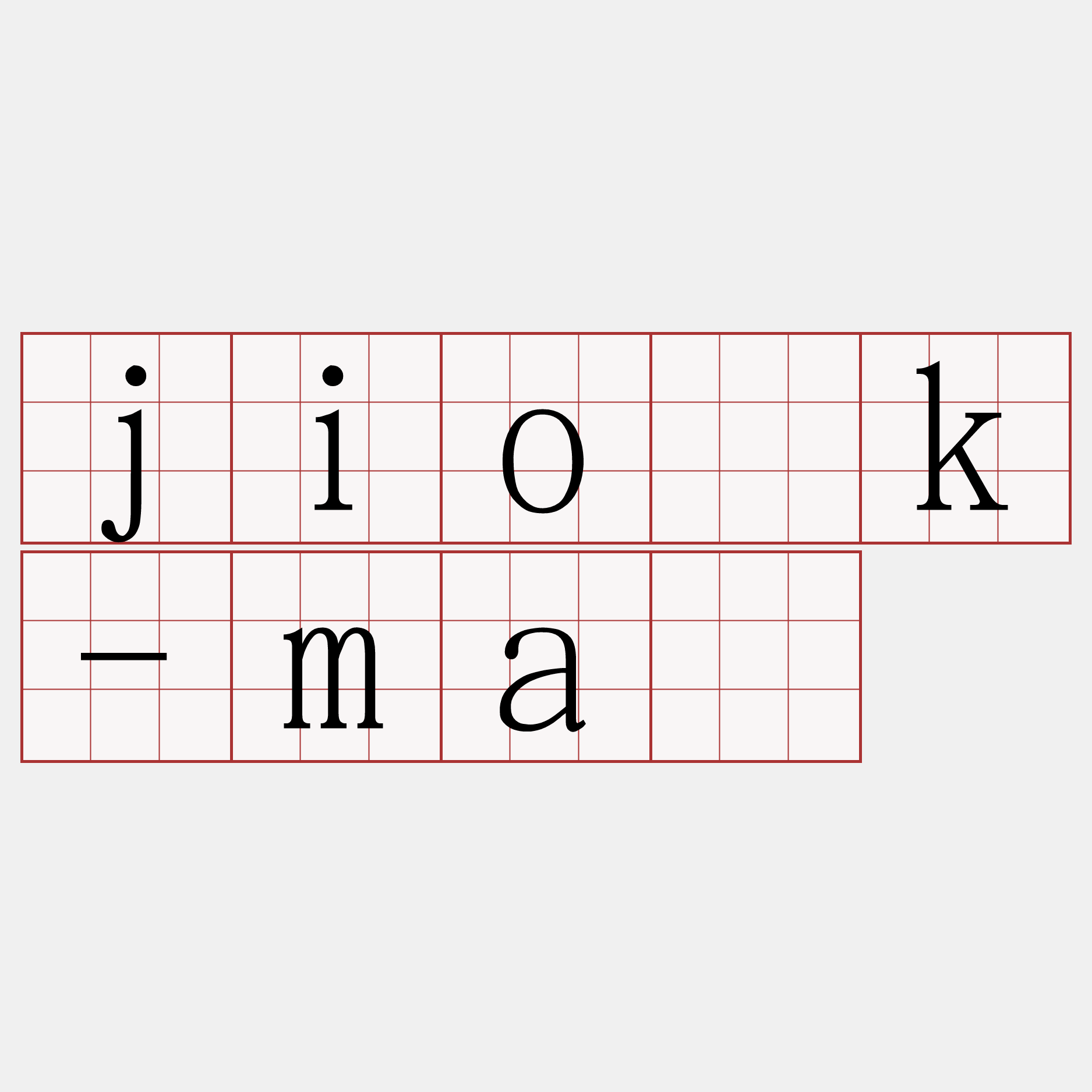 jio̍k-mā
