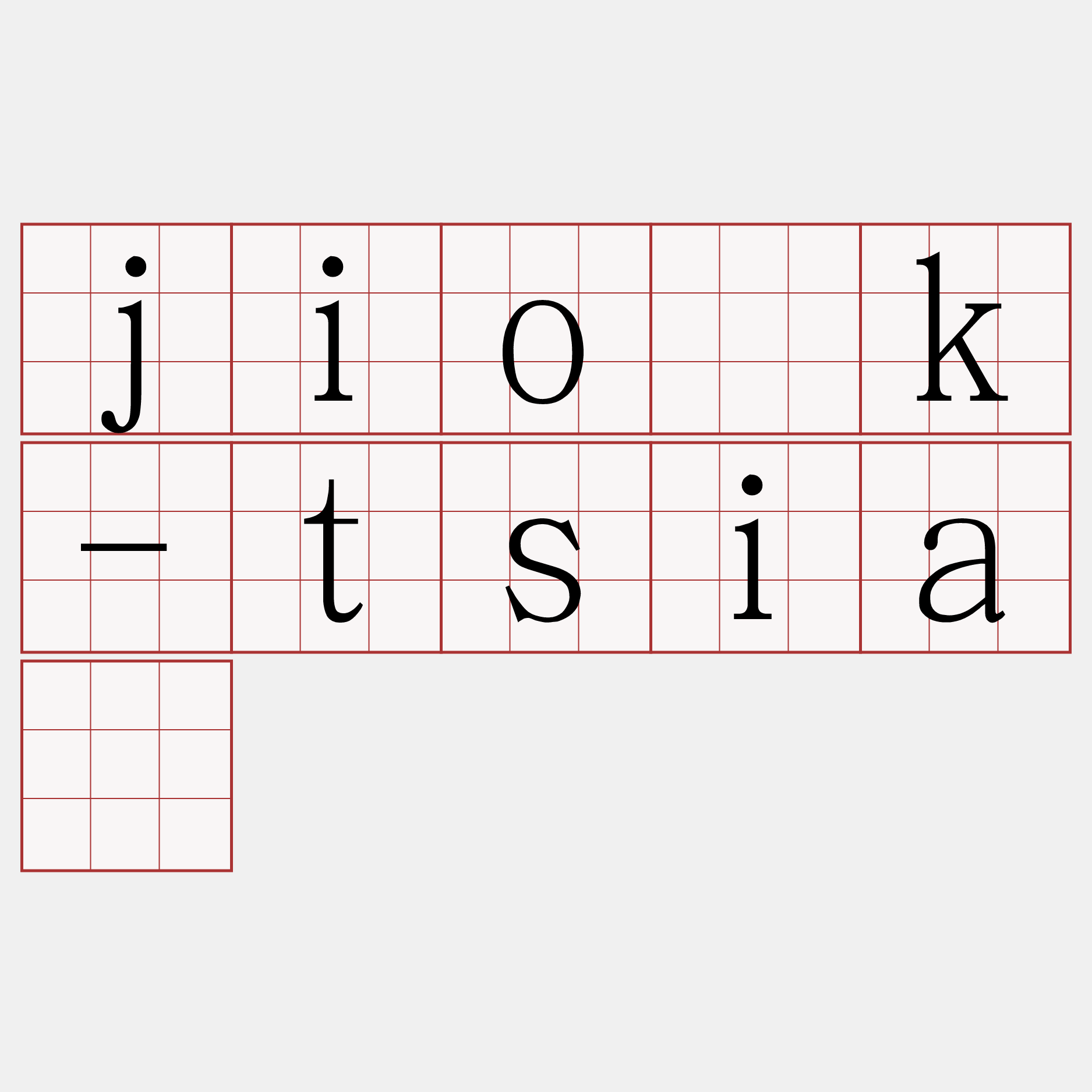 jio̍k-tsiá