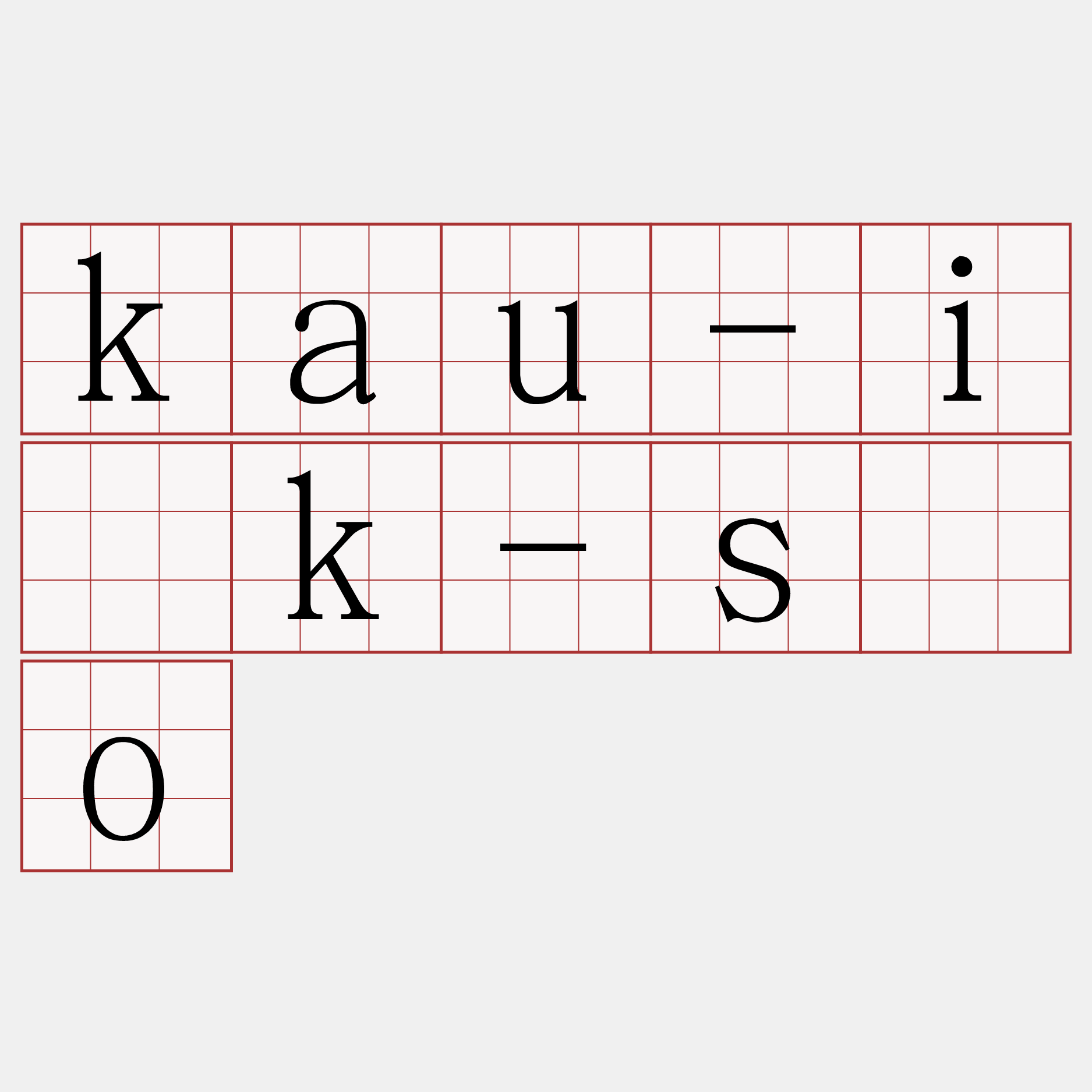 kau-i̍k-sóo