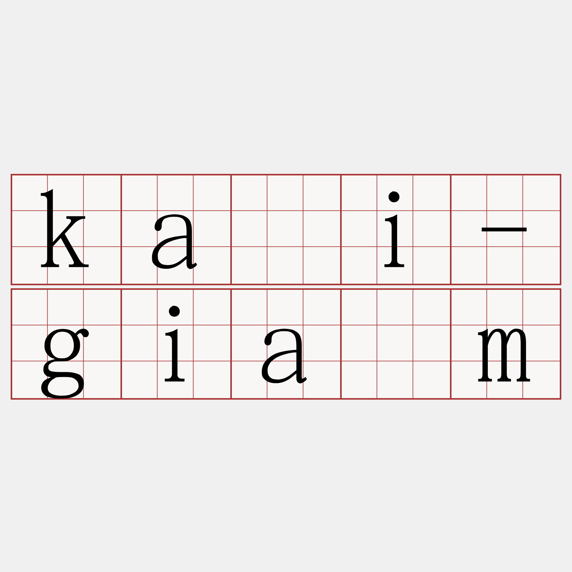 kái-giâm