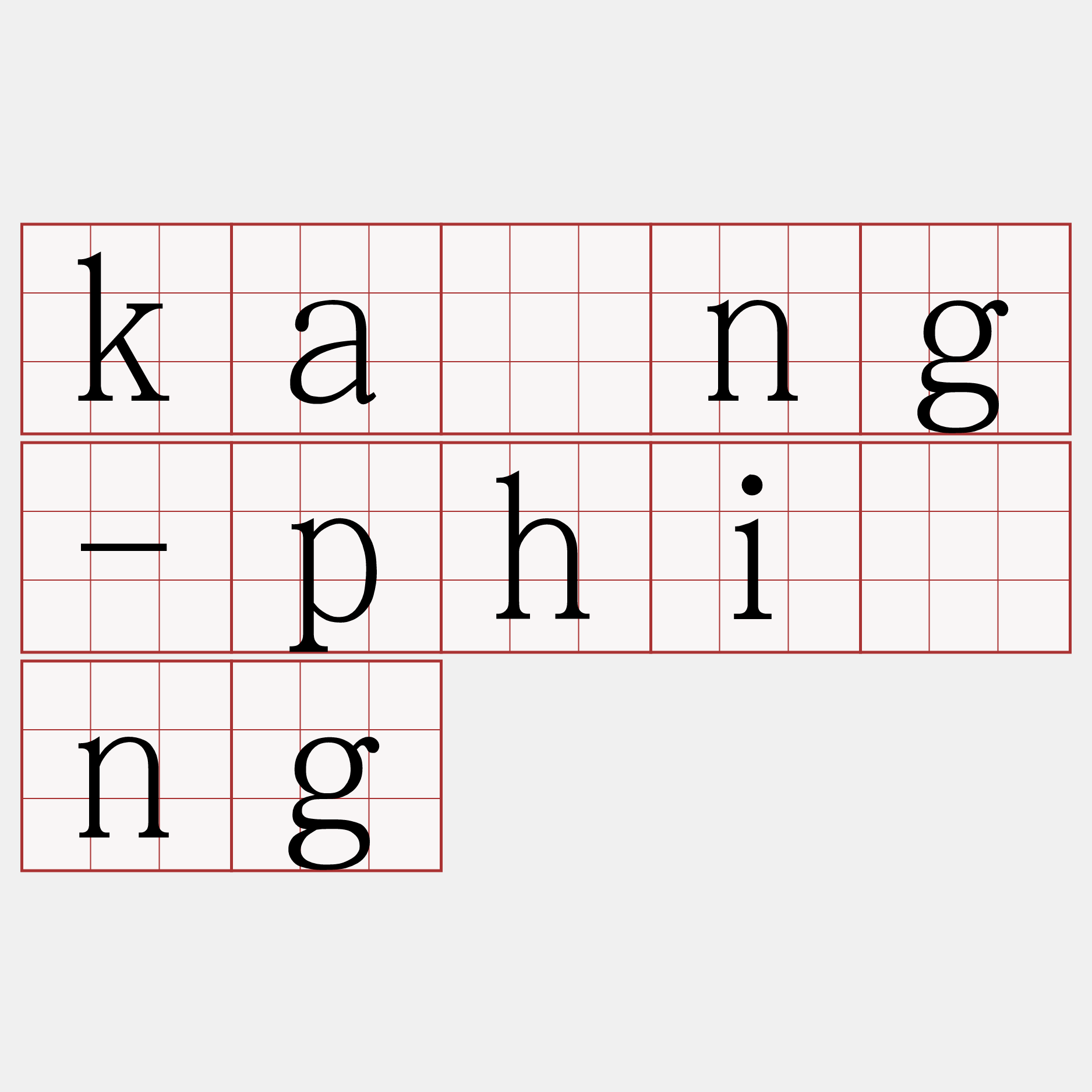 káng-phîng
