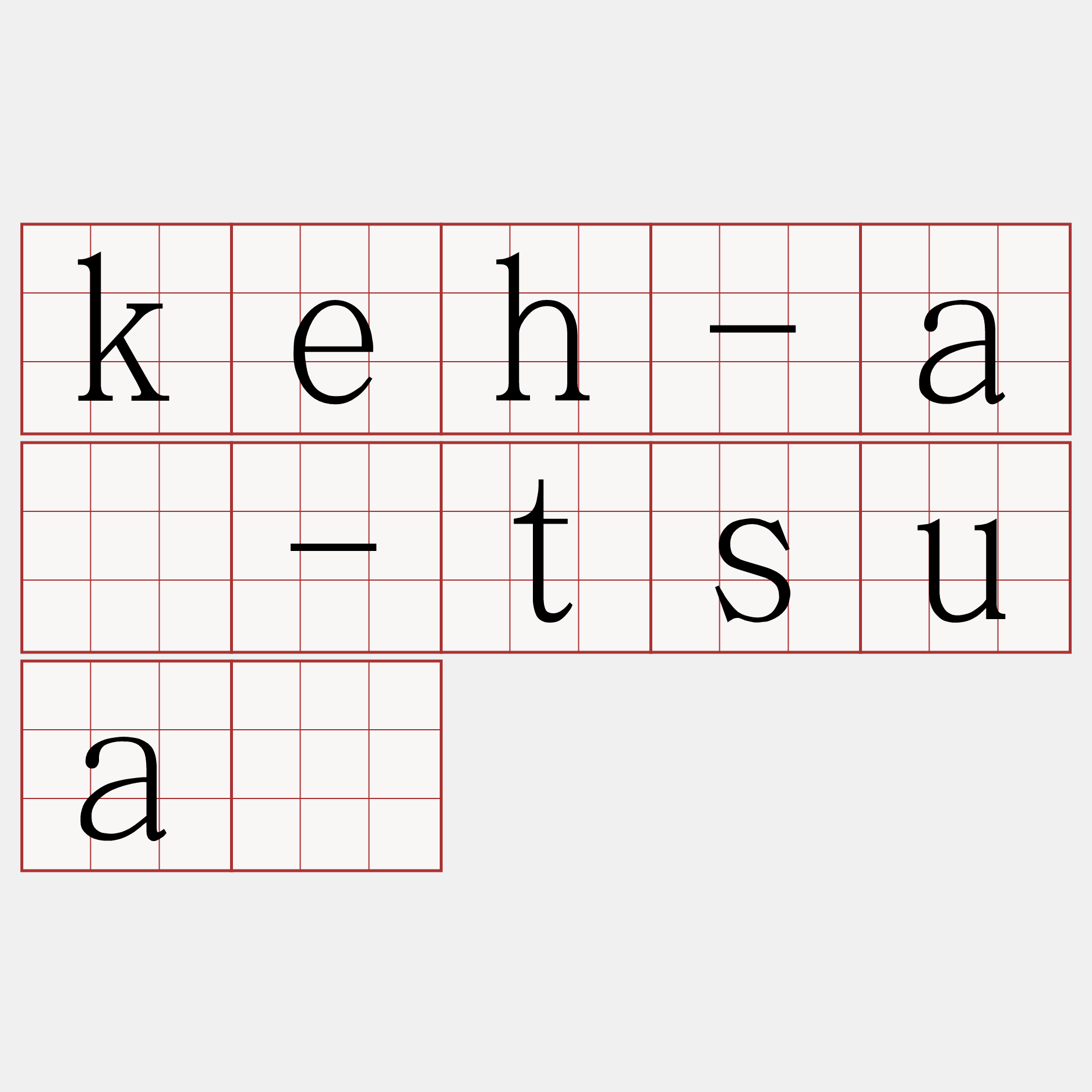 keh-á-tsuá