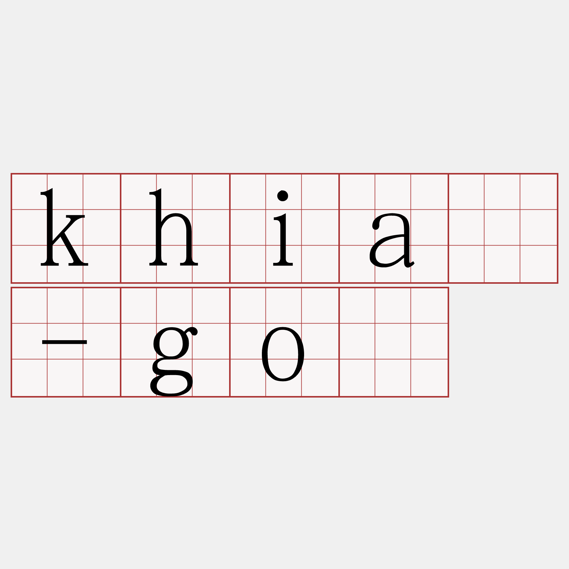 khiā-gô