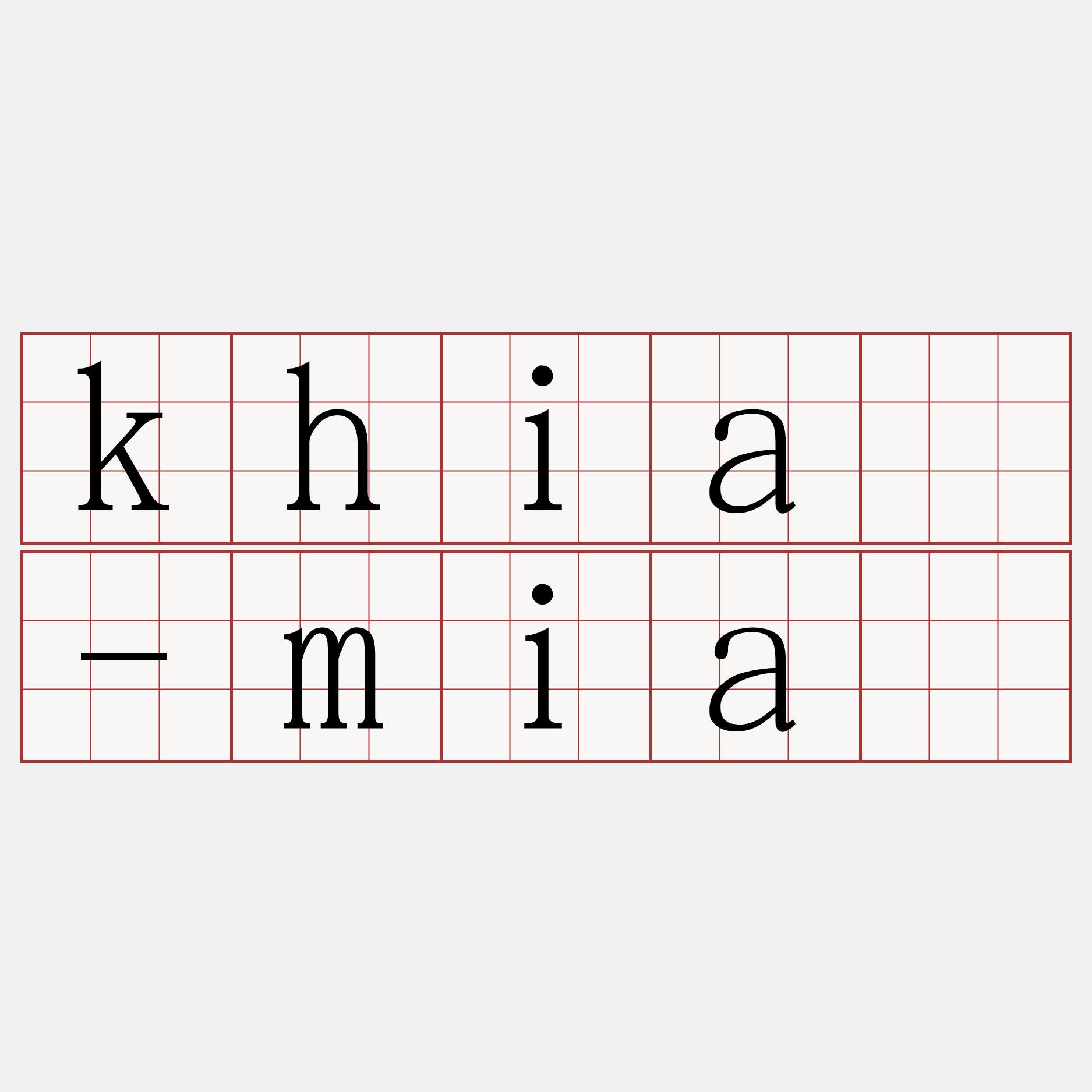 khiā-miâ