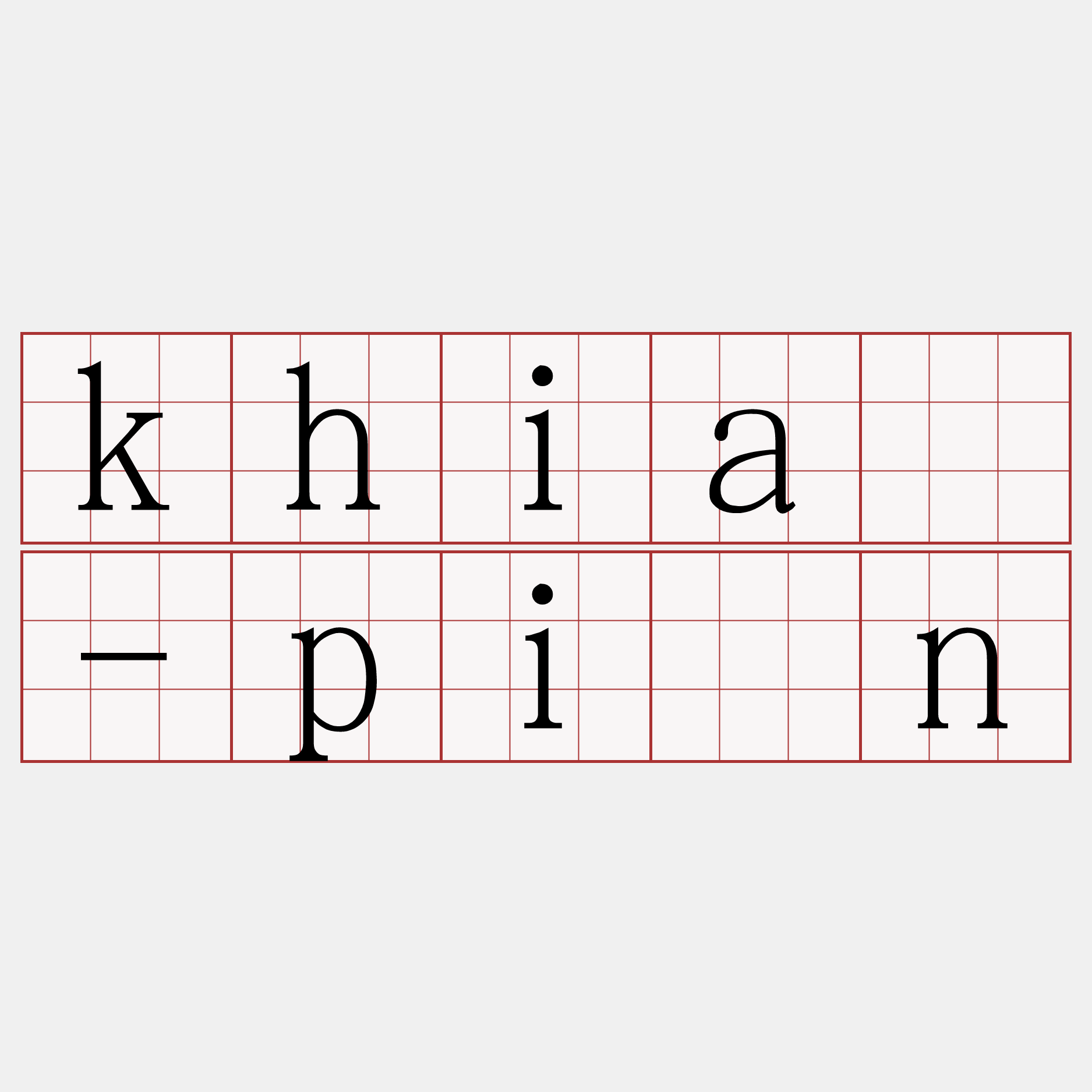 khiā-pîn