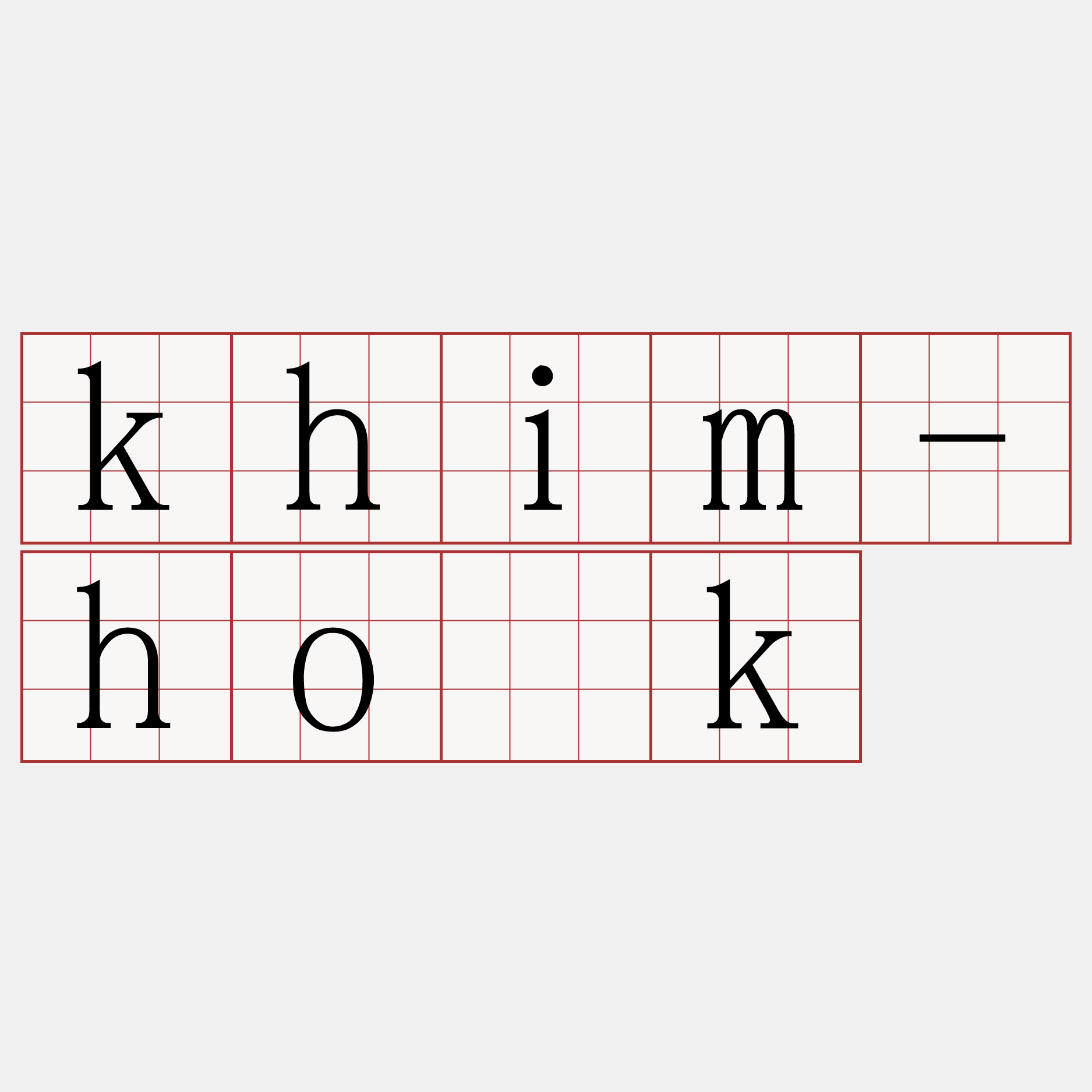 khim-ho̍k