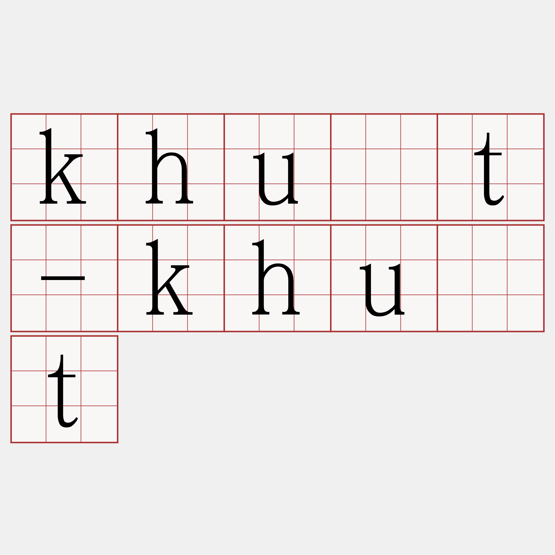 khu̍t-khu̍t