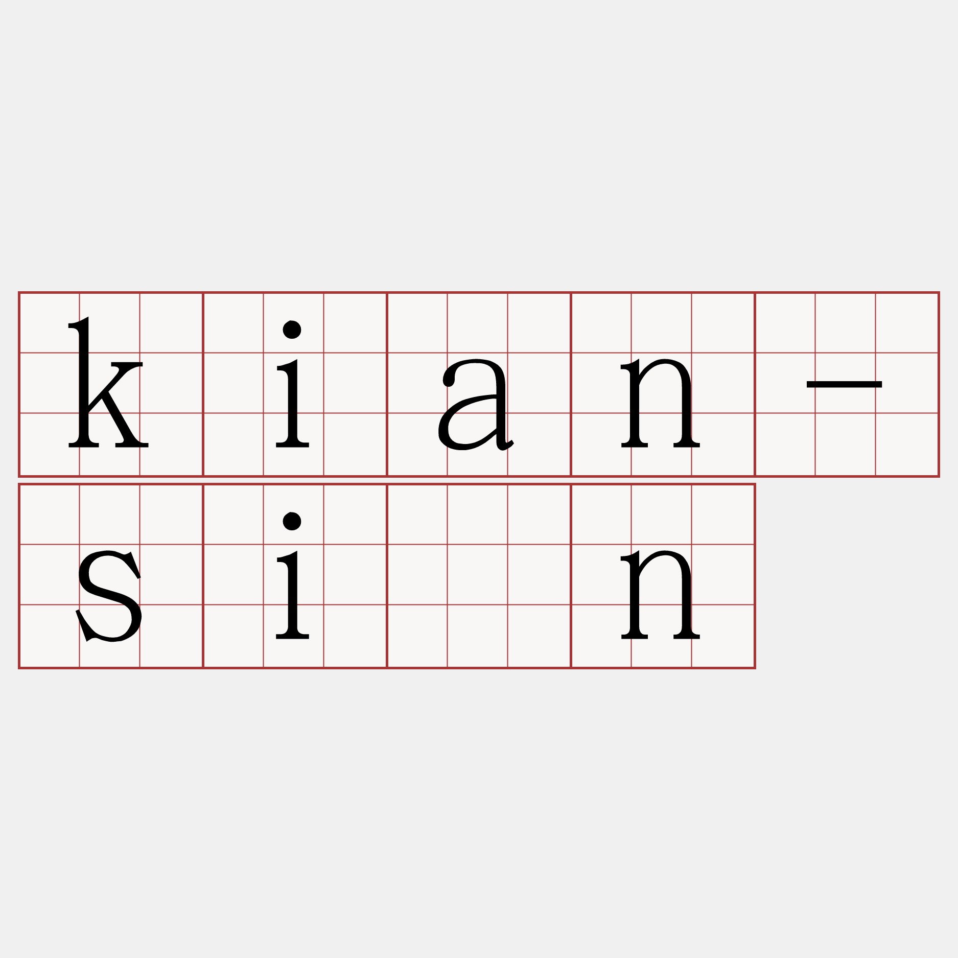kian-sìn