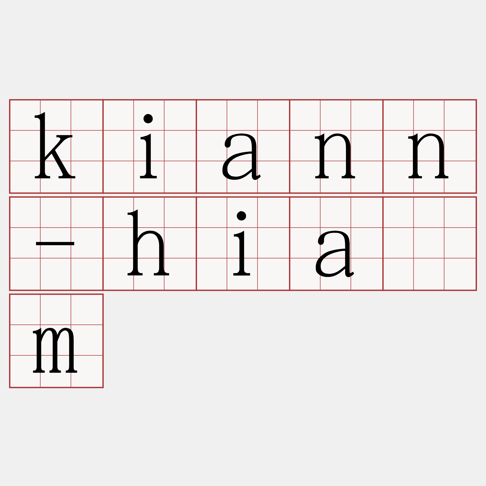 kiann-hiám