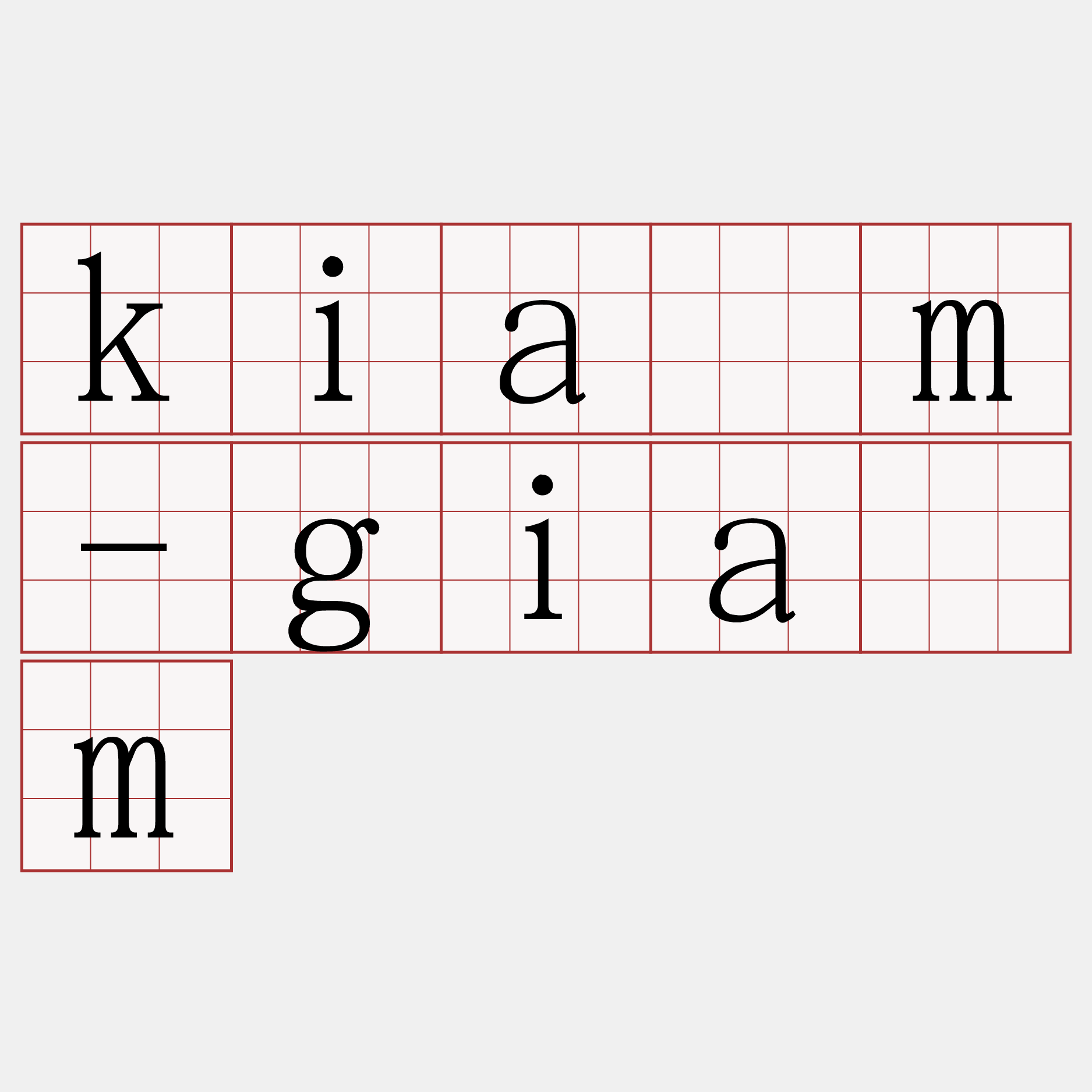 kiám-giām