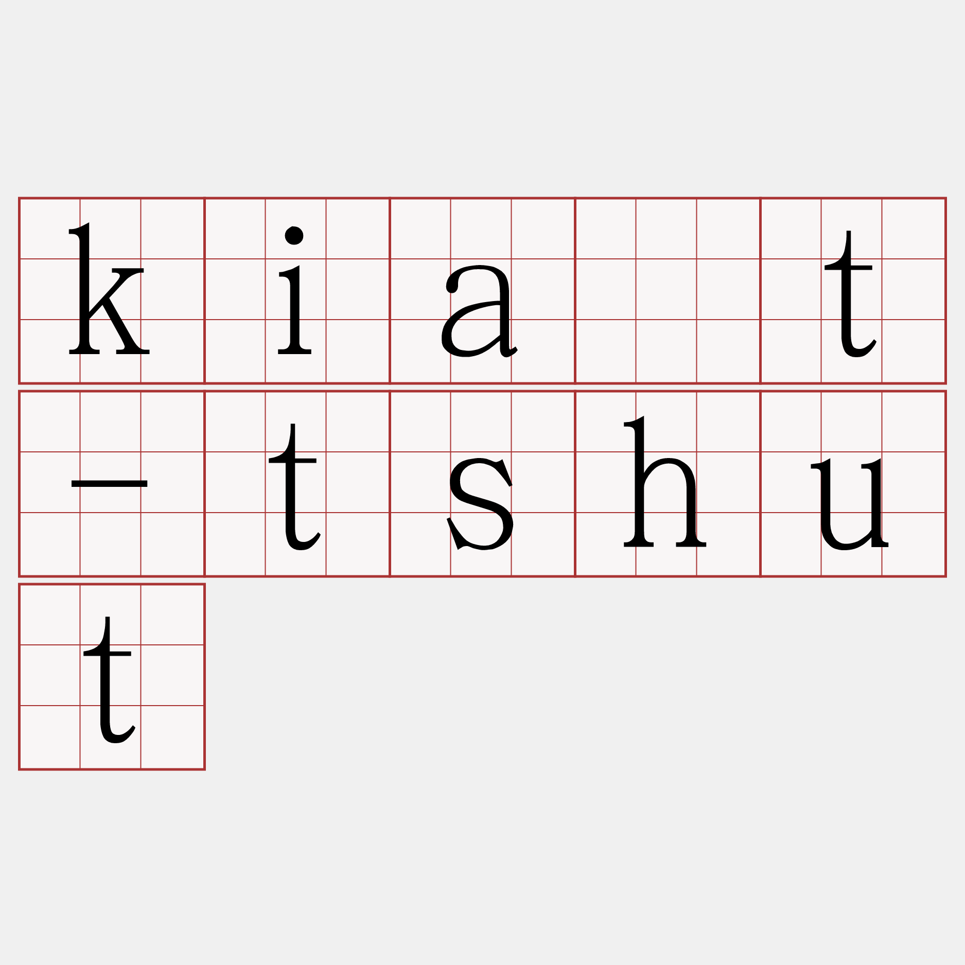 kia̍t-tshut