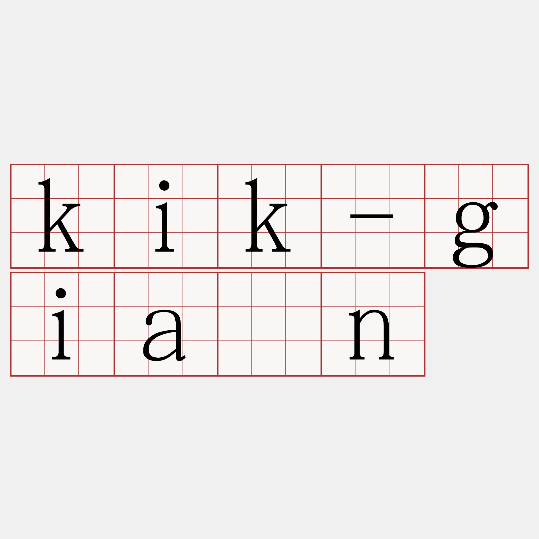 kik-giân