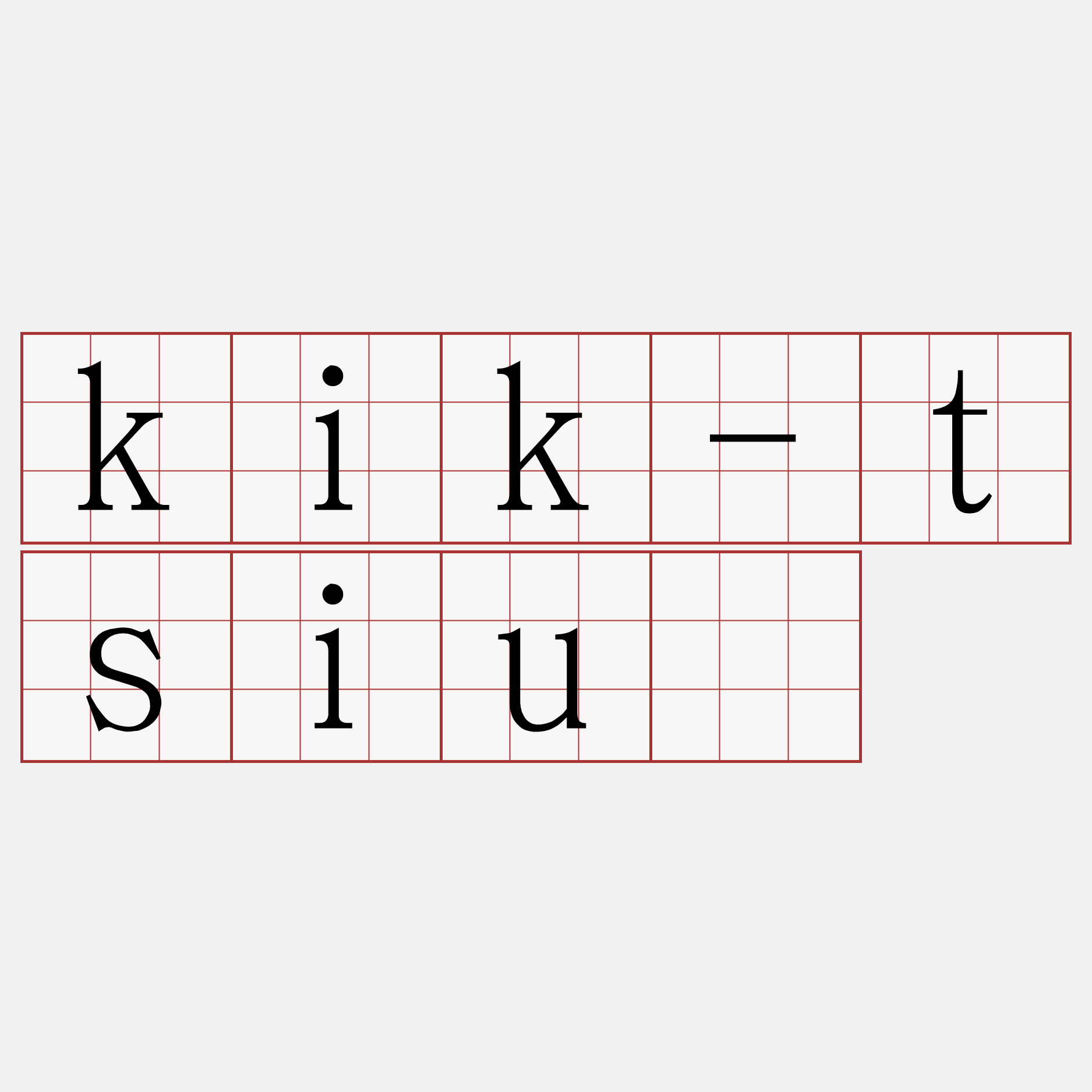 kik-tsiú