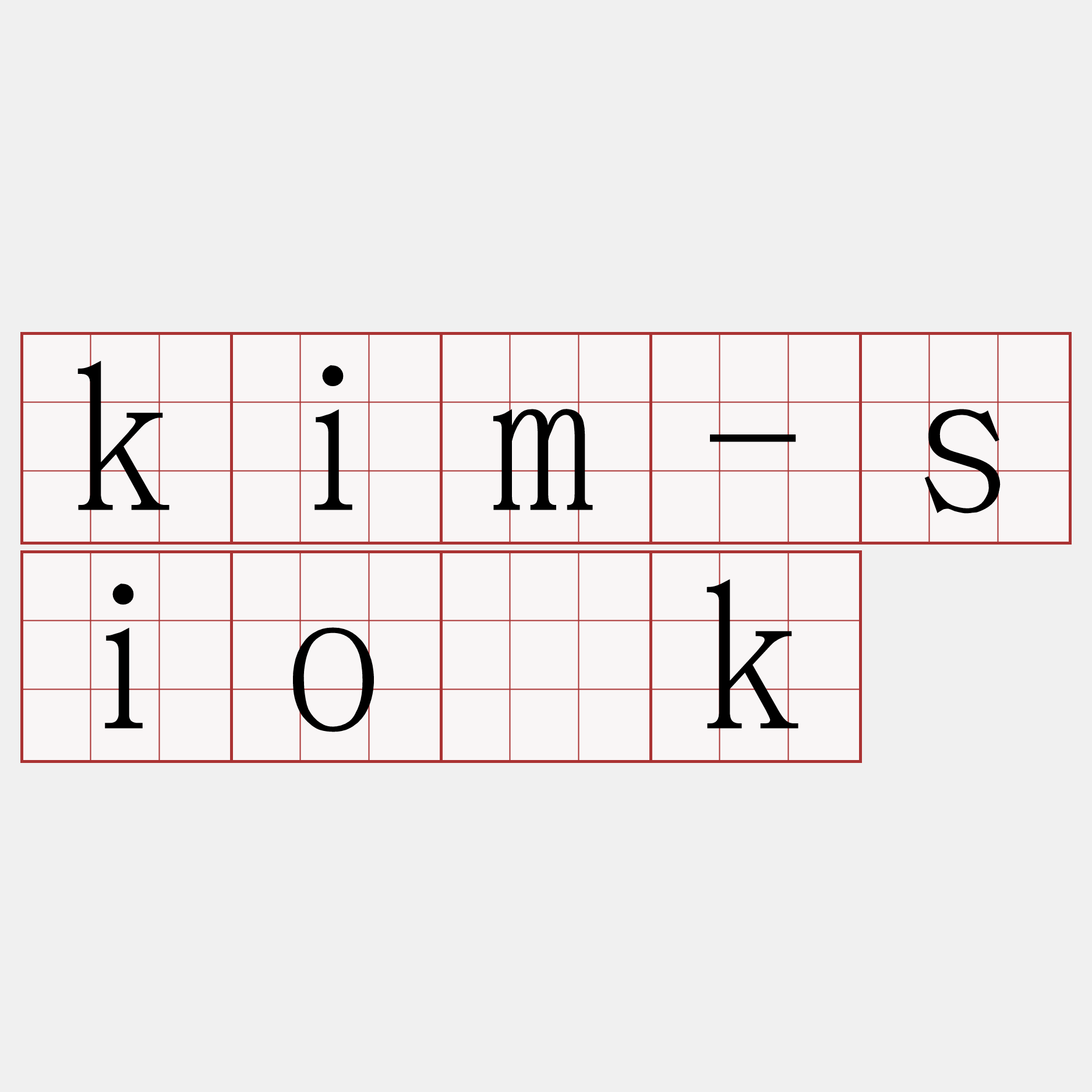kim-sio̍k