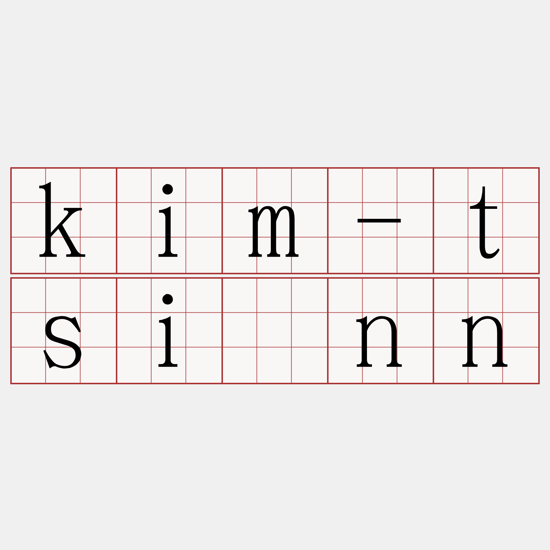 kim-tsînn