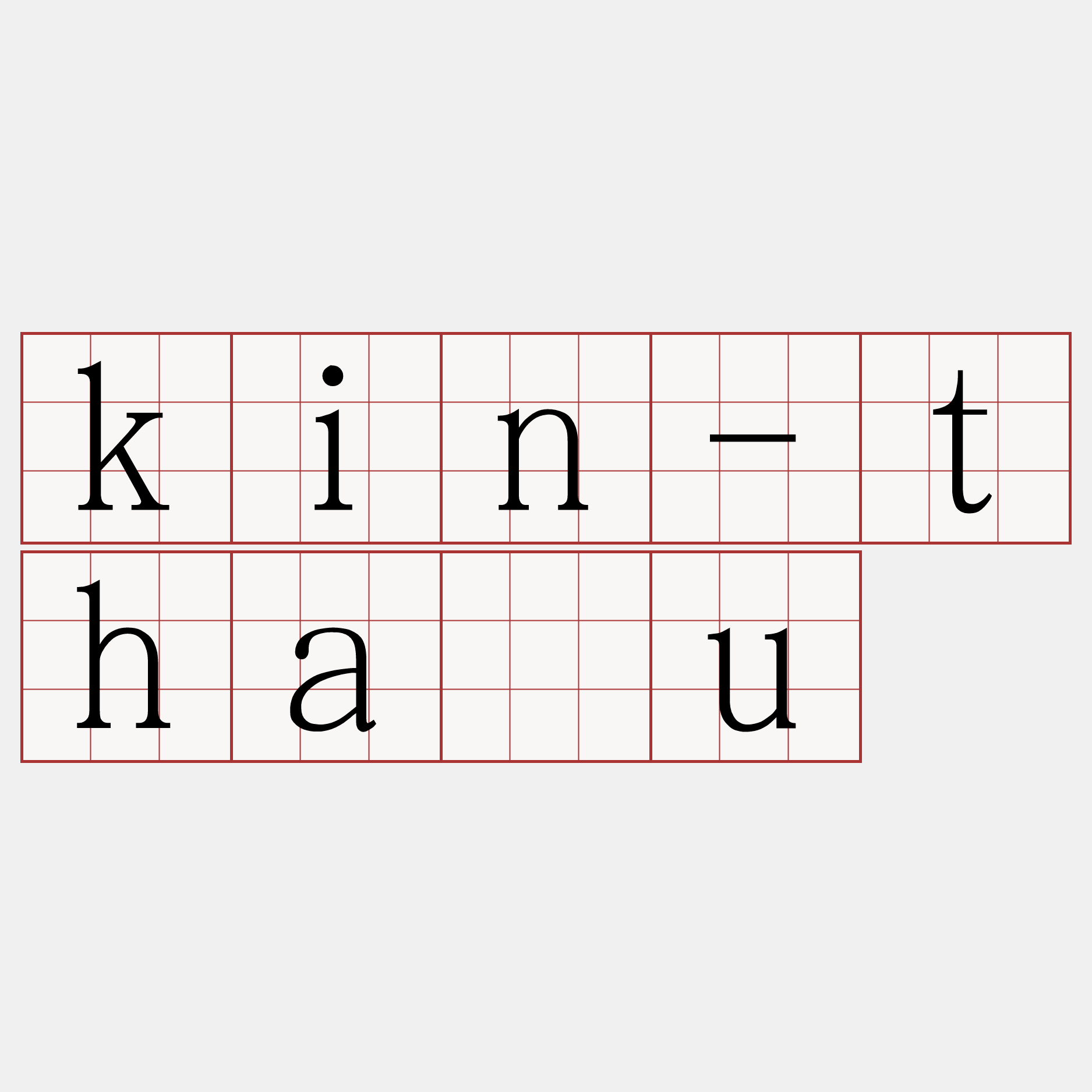 kin-thâu