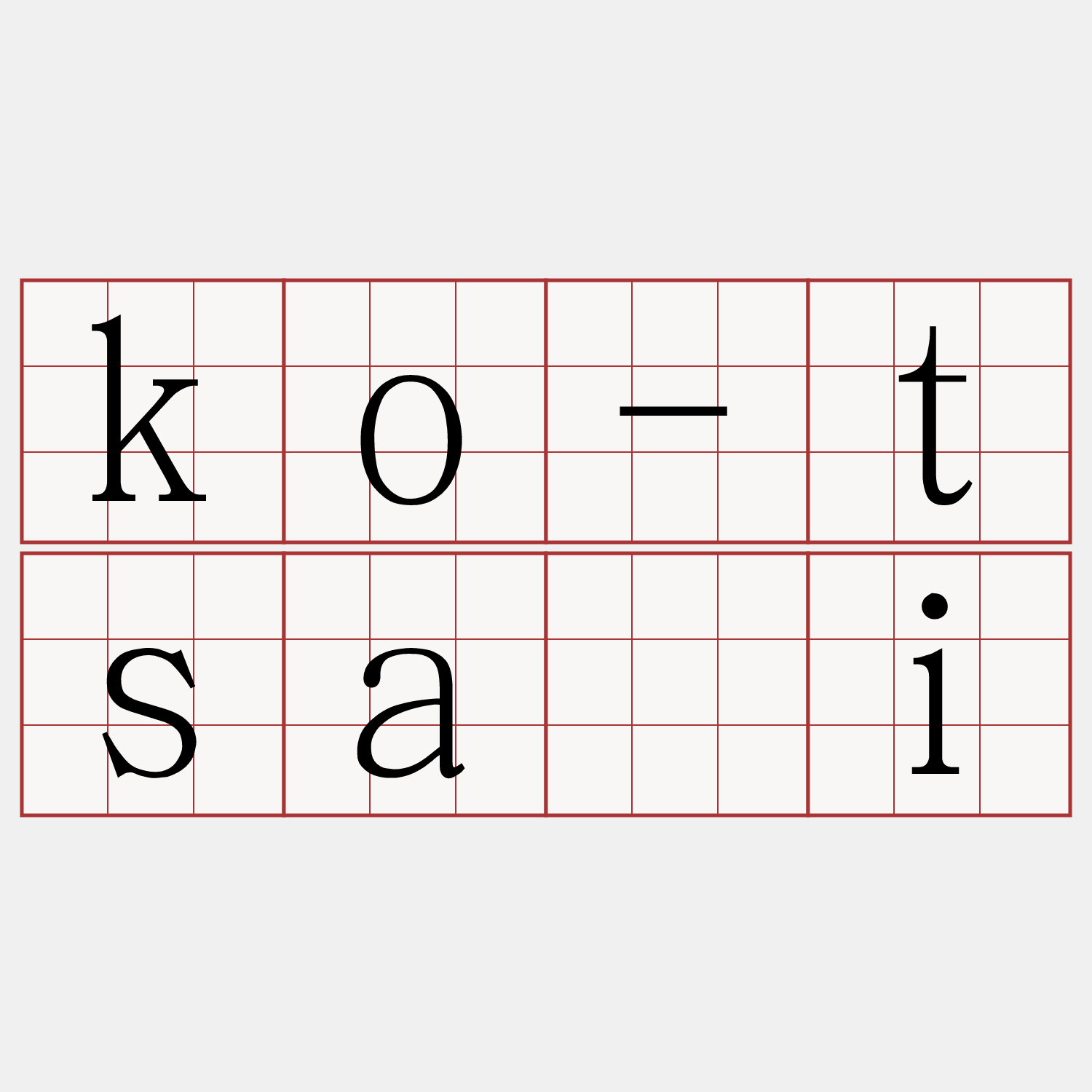 ko-tsâi