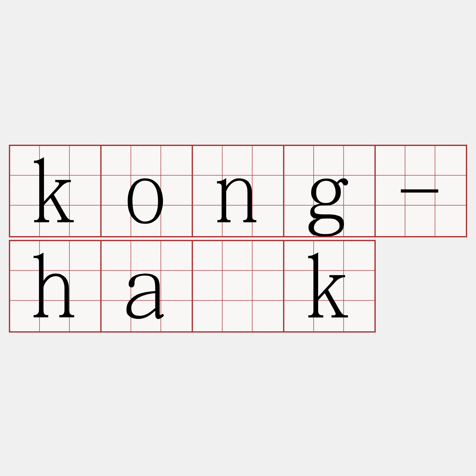 kong-ha̍k