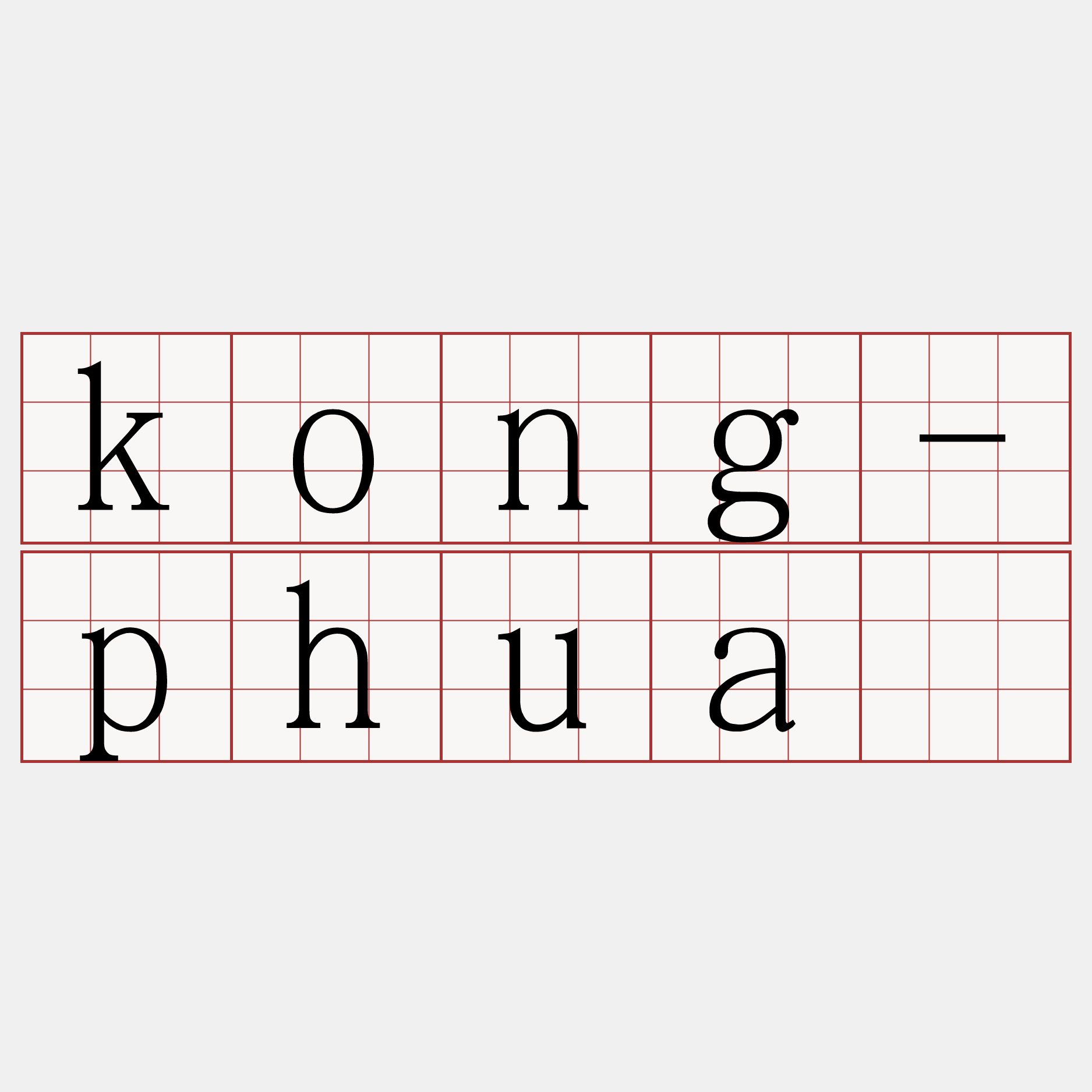 kong-phuà