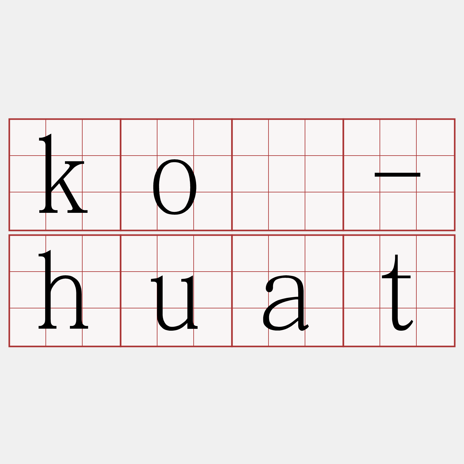 kò-huat