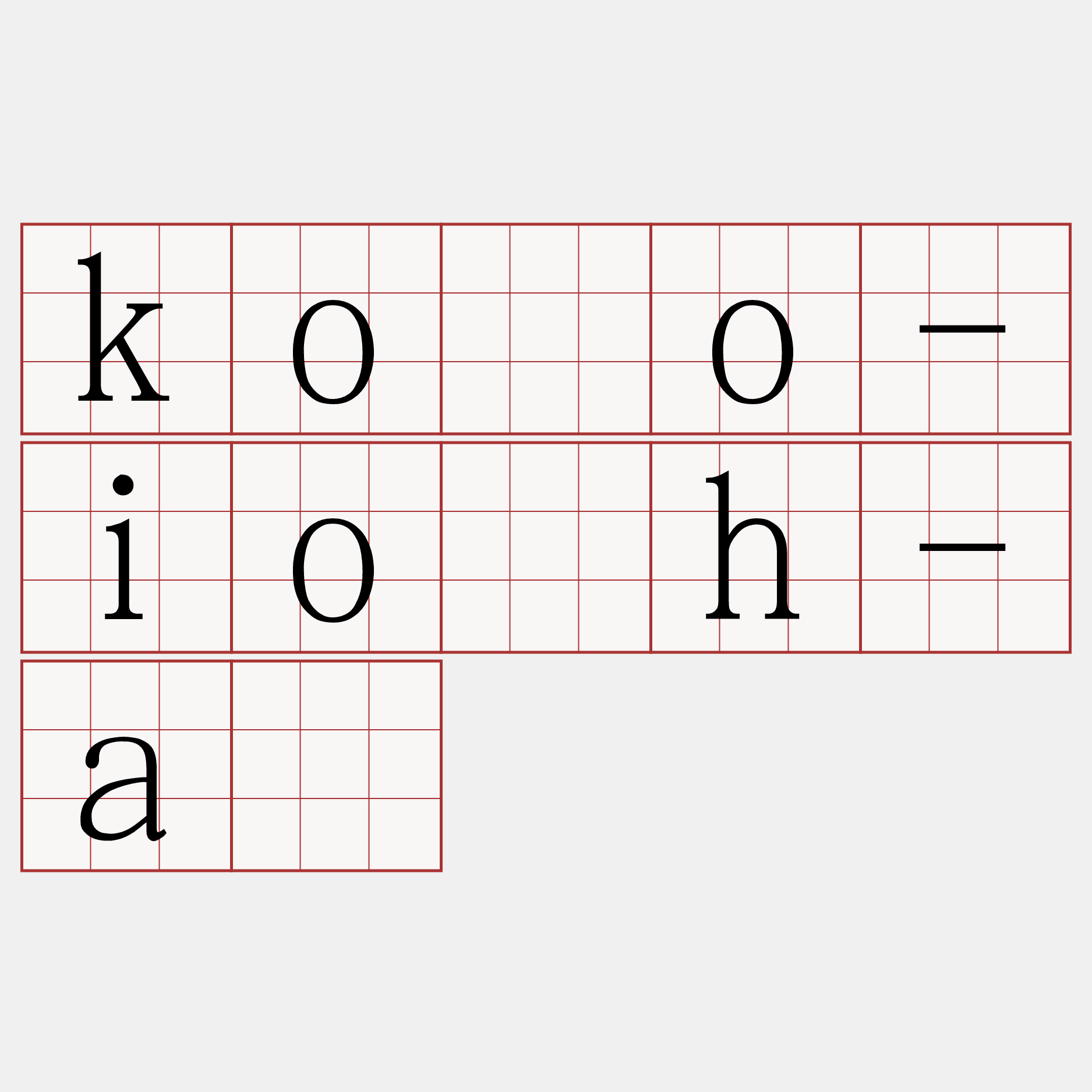 kôo-io̍h-á